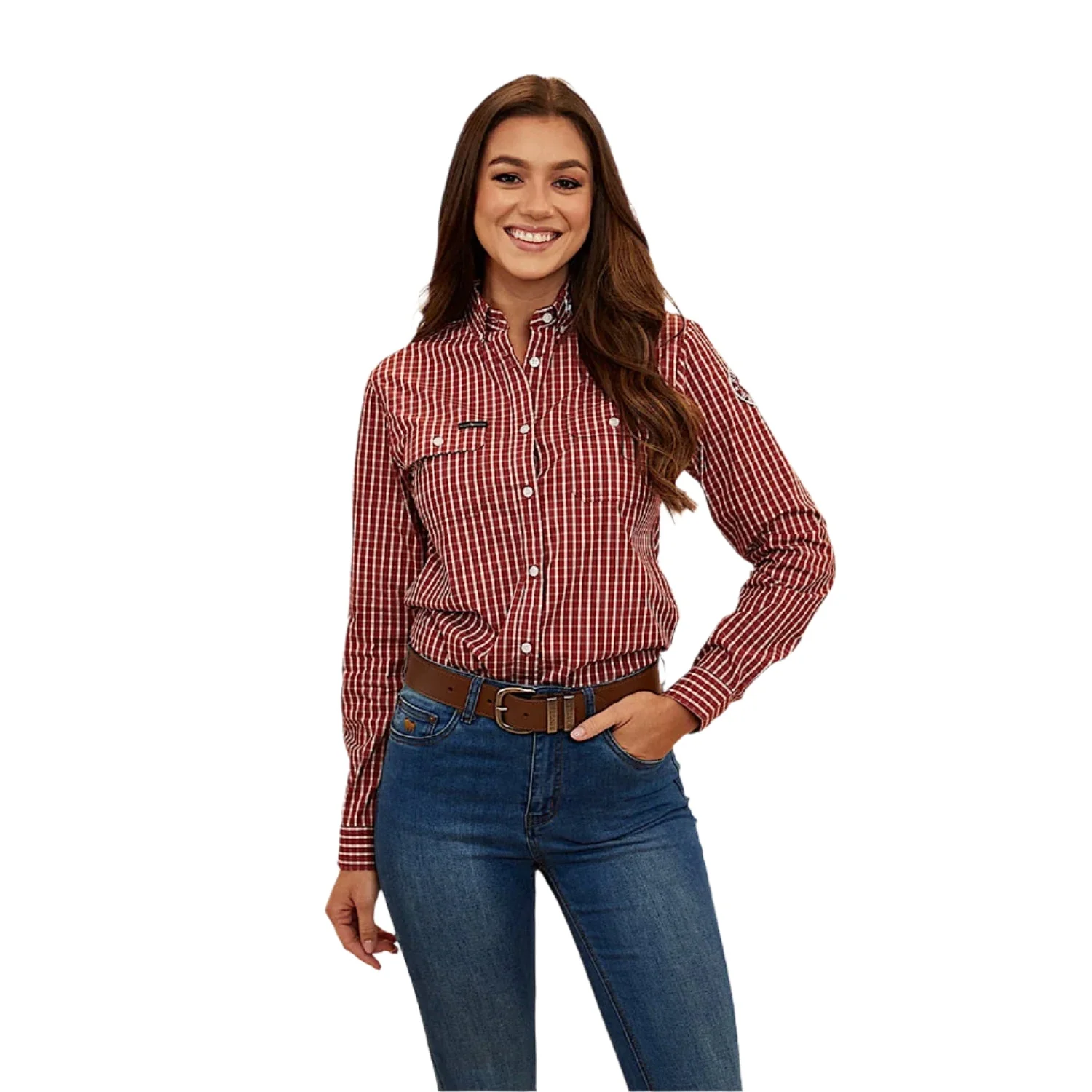 Ringers Western Women's Kacey Dress Shirt - Cedar