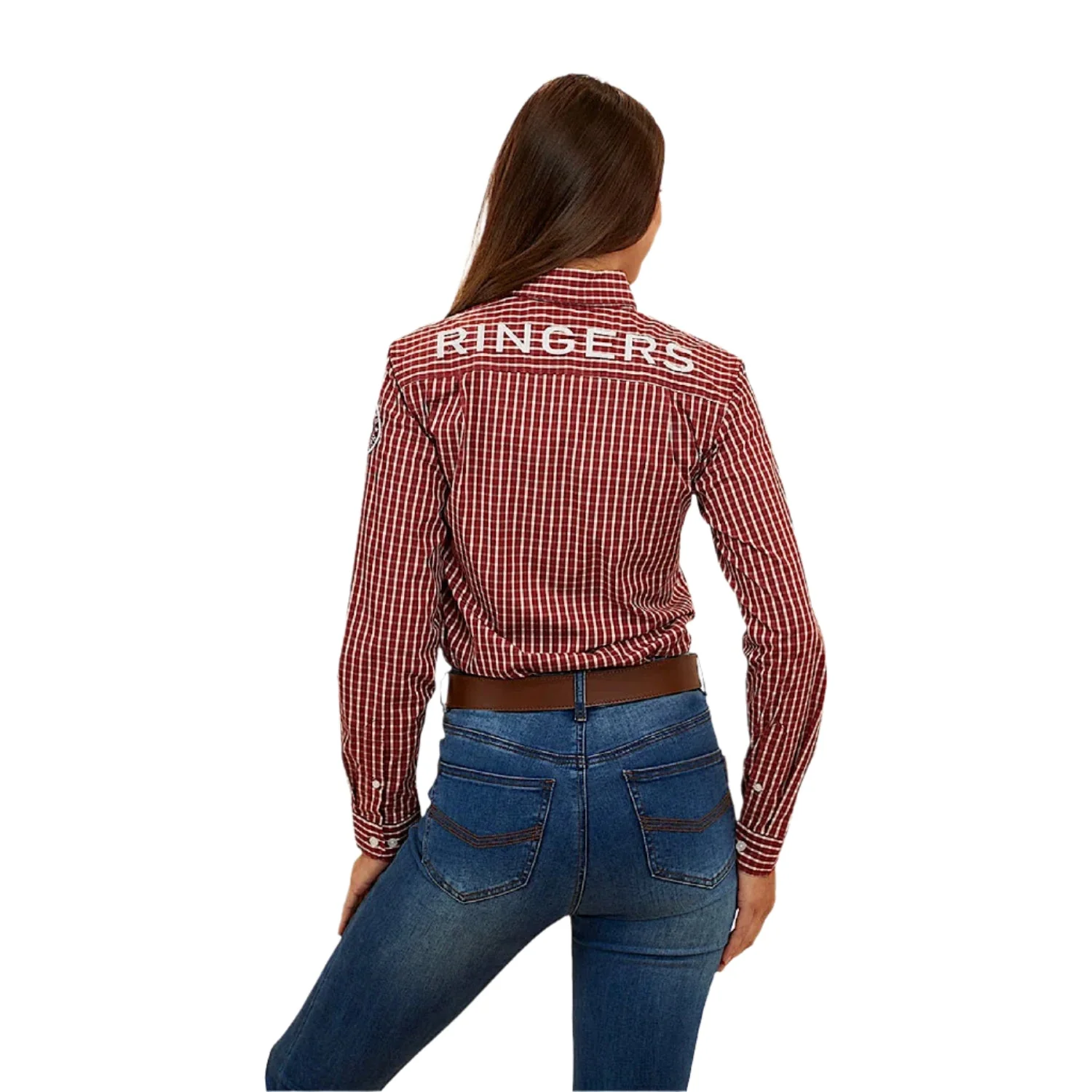 Ringers Western Women's Kacey Dress Shirt - Cedar - Image 2
