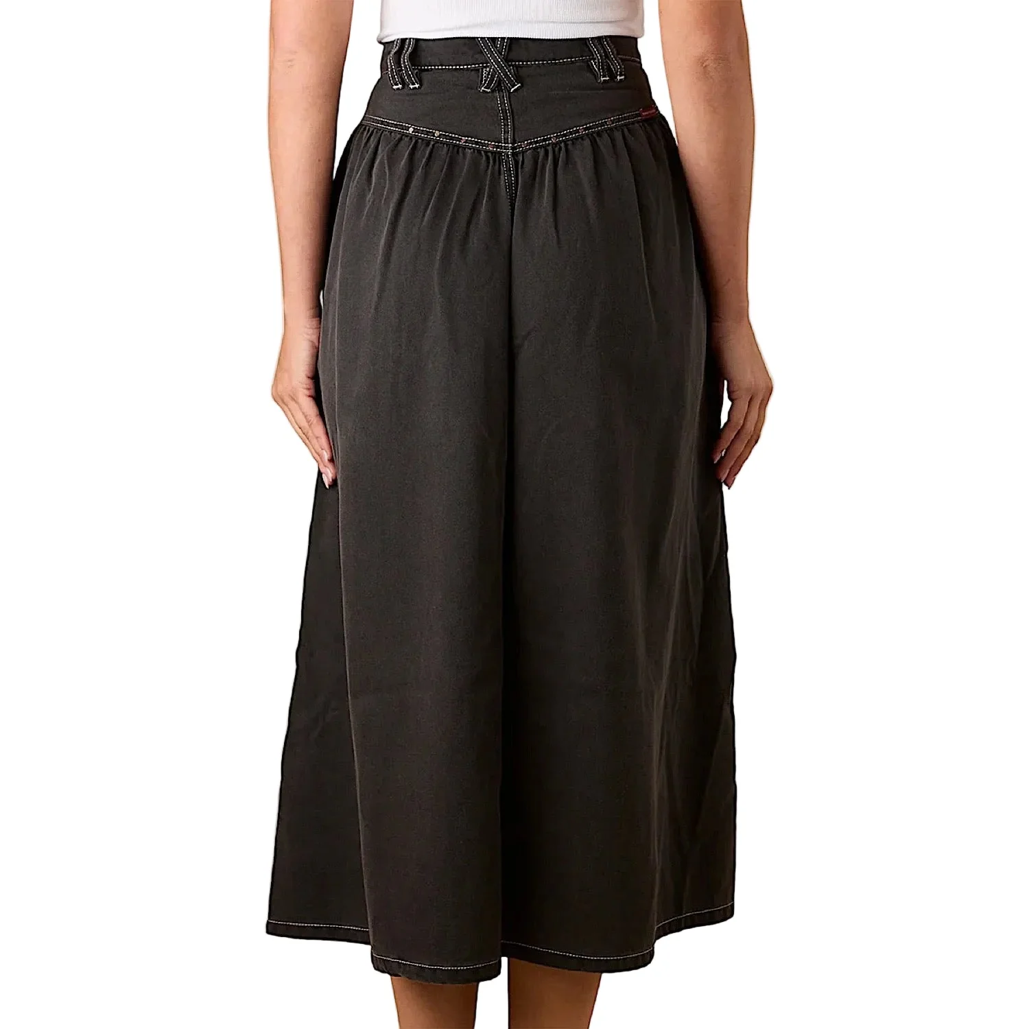 Ringers Western Women's Sarina Midi Skirt - Washed Black - Image 3
