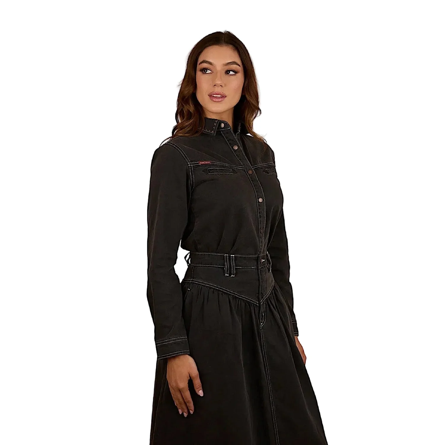 Ringers Western Women's Sarina Shirt - Washed Black