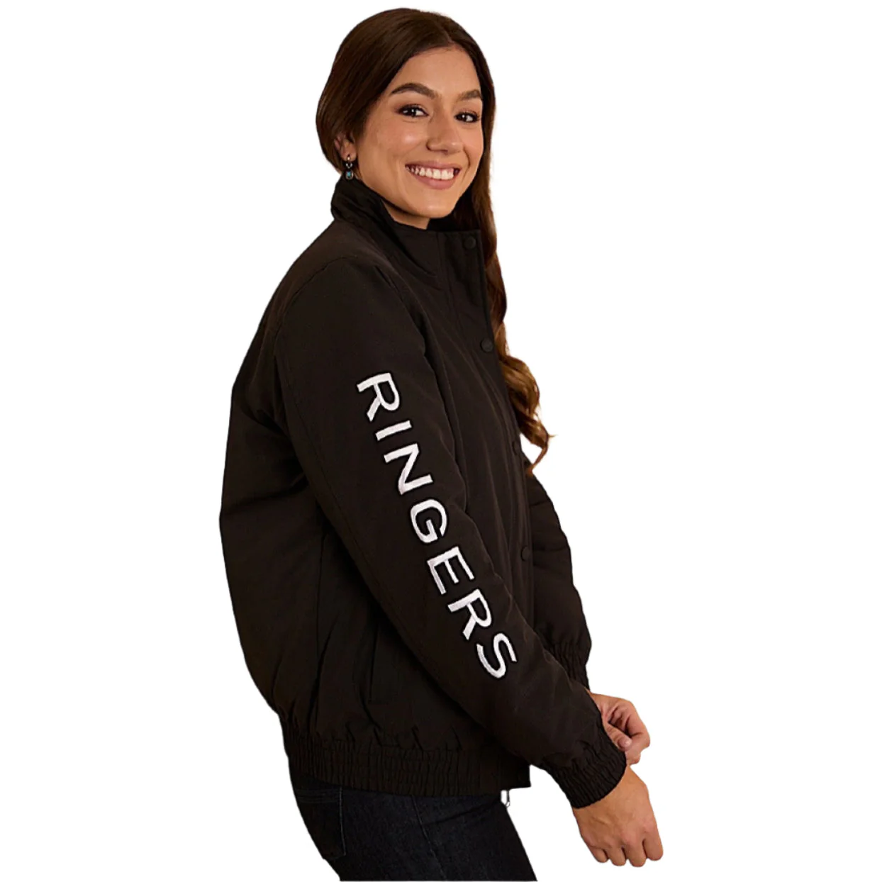 Ringers Western Women's Tesbury Jacket - Black / White - Image 2