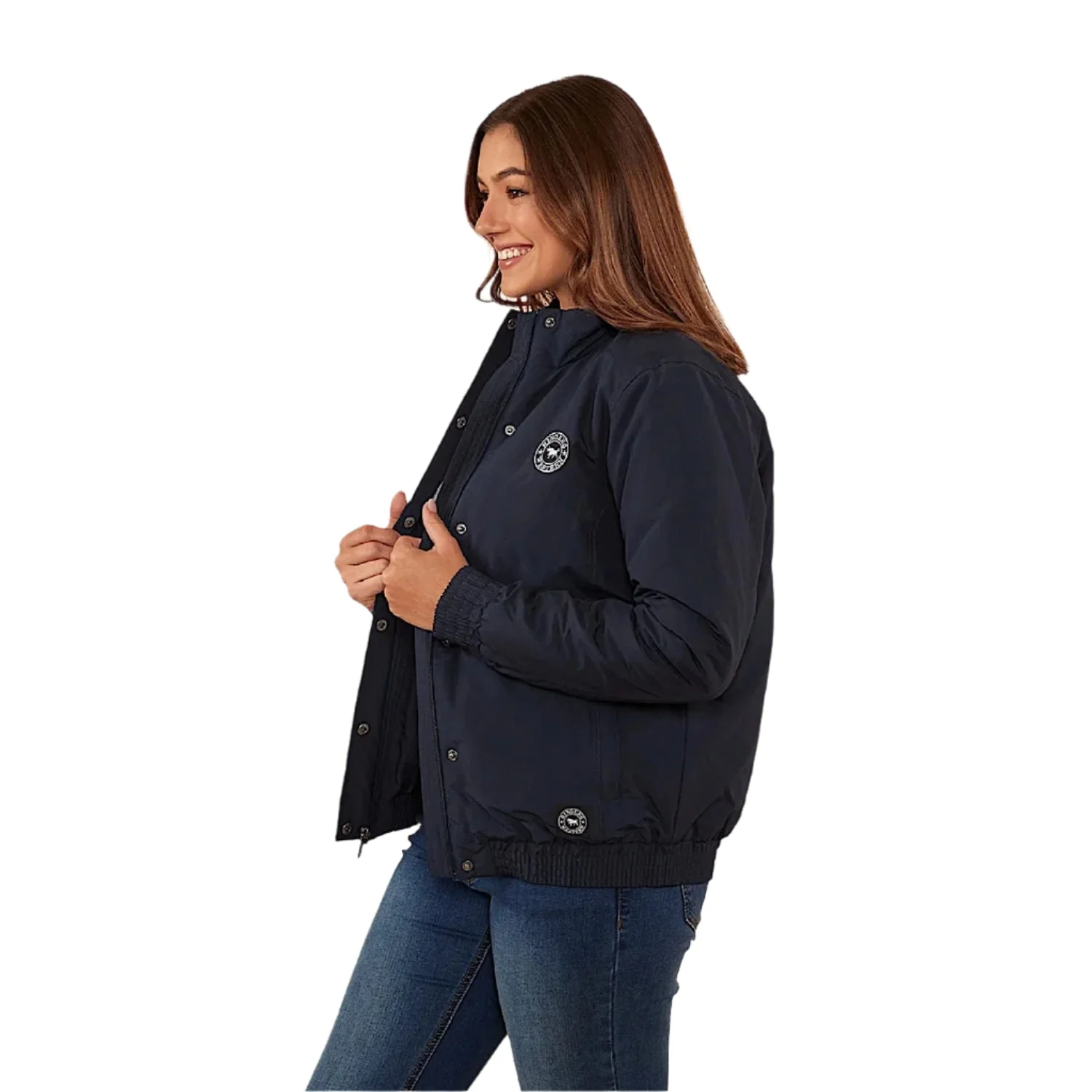 Ringers Western Women's Tesbury Jacket - Navy/White - Image 2