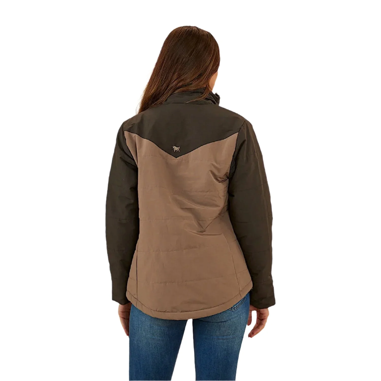 Ringers Western Women's Whitney Puffer Jacket - Mushroom - Image 3