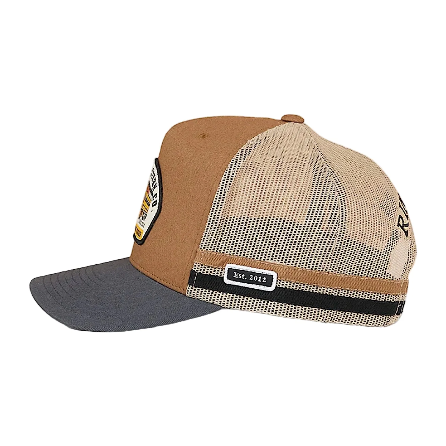 Ringers Western Workhorse Deep Fit Trucker Cap - Clay/Black - Image 2