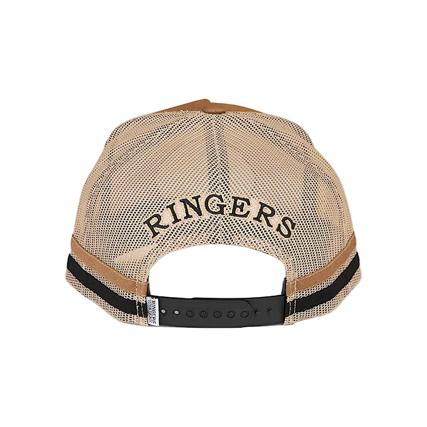 Ringers Western Workhorse Deep Fit Trucker Cap - Clay/Black - Image 3