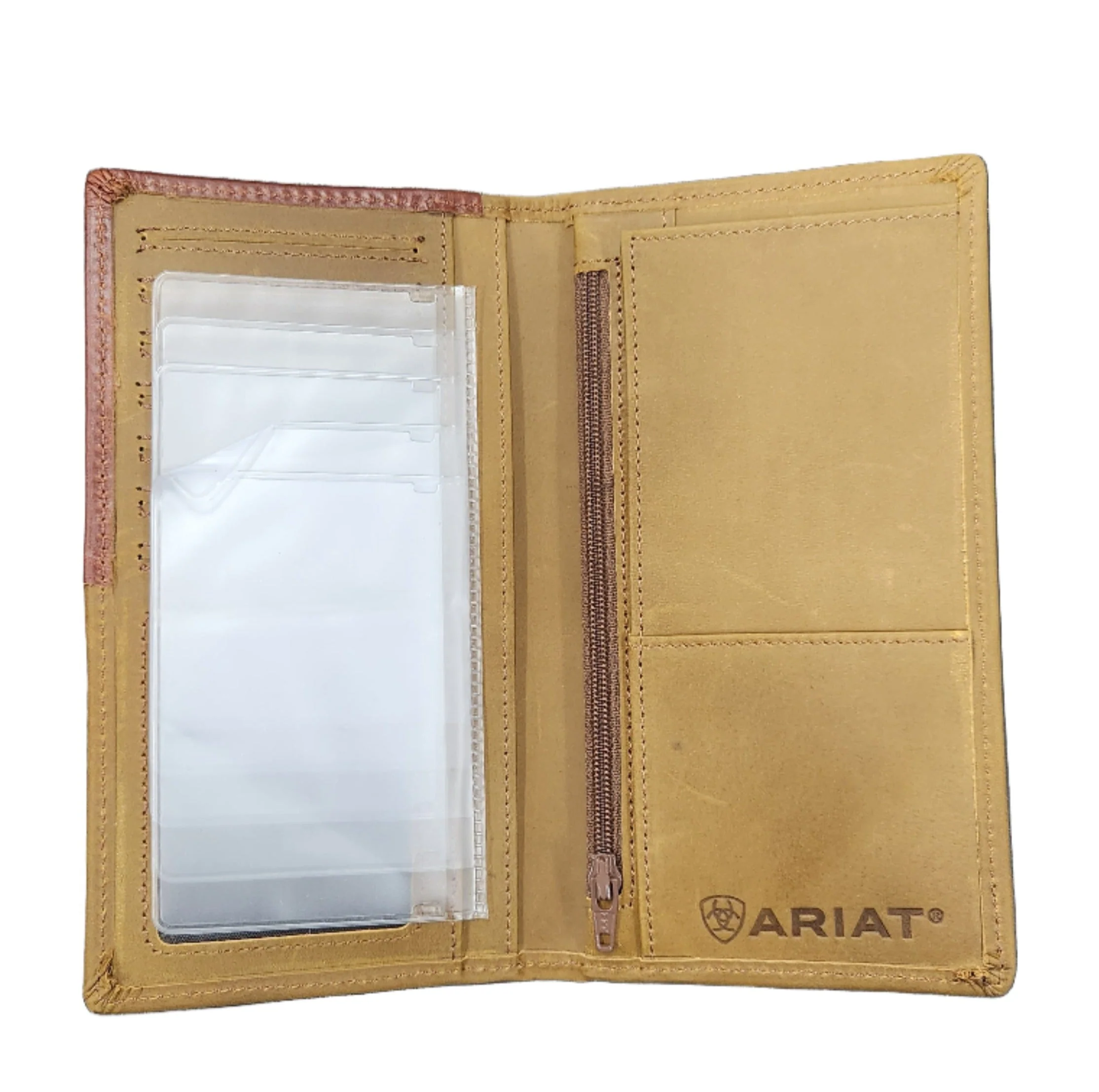 ARIAT Rodeo Wallet Brown WLT1113A - Image 2