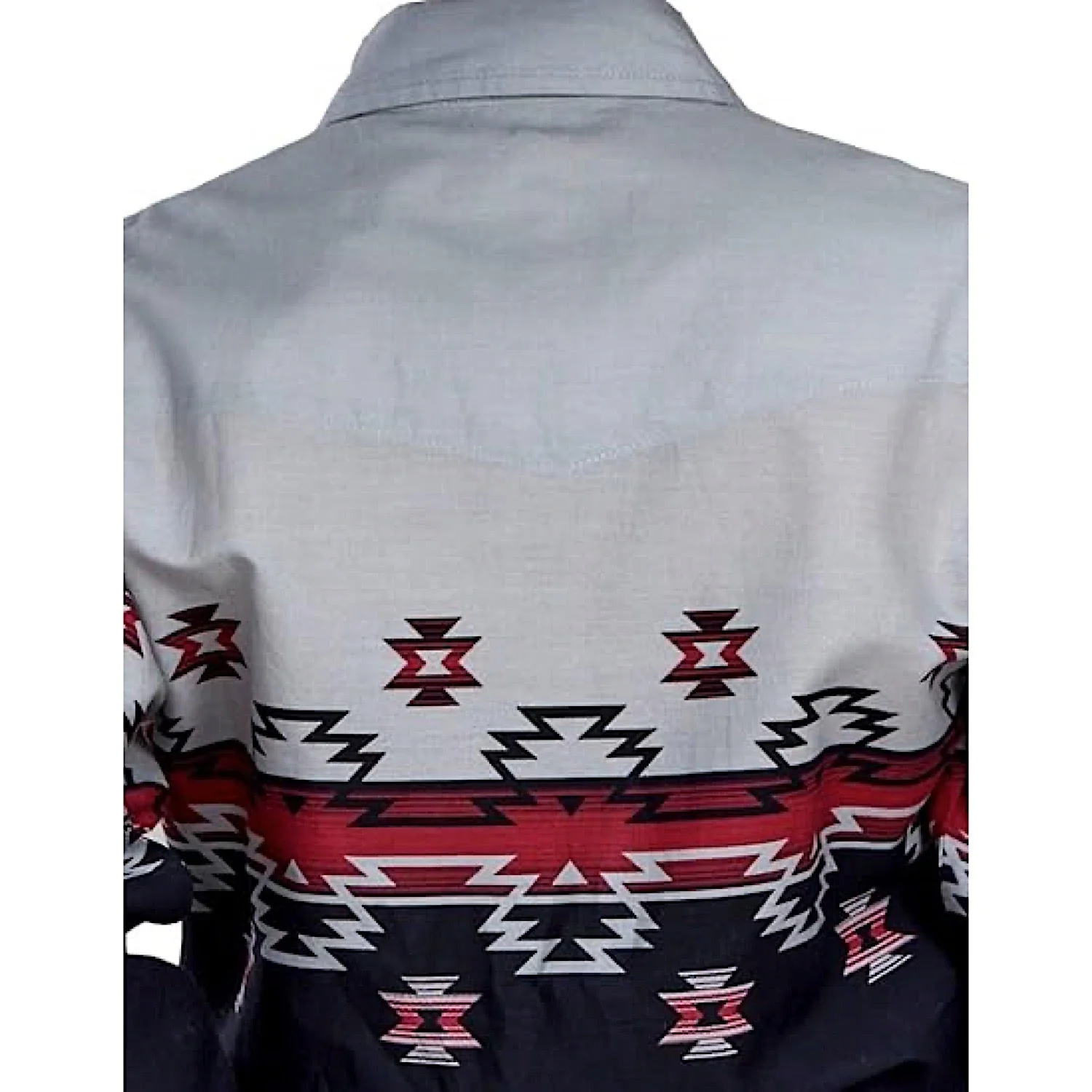 Roper Boy's Vintage Collection Shirt - Black Aztec - Image 2