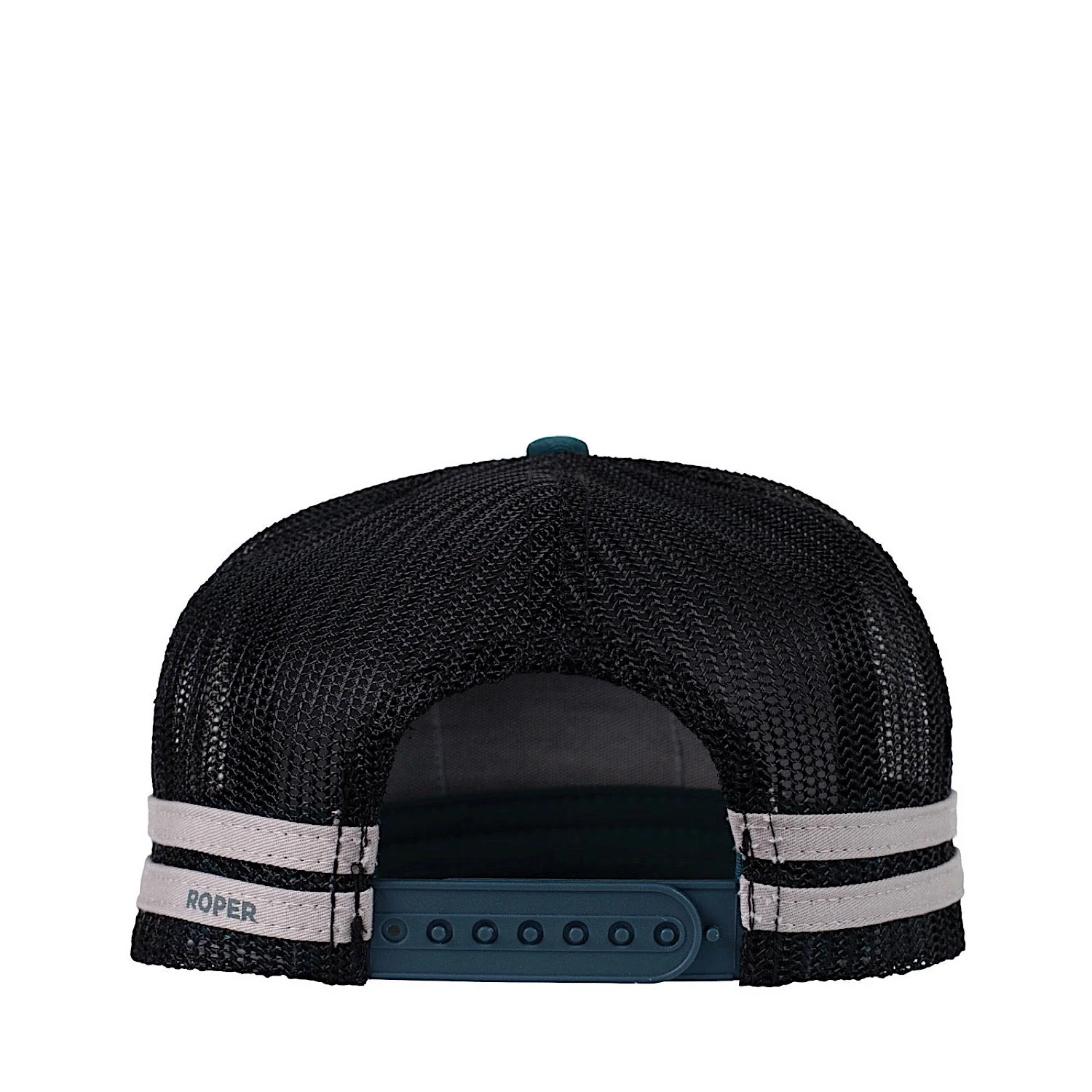 Roper Bull Skull Trucker Cap - Petrol - Image 2