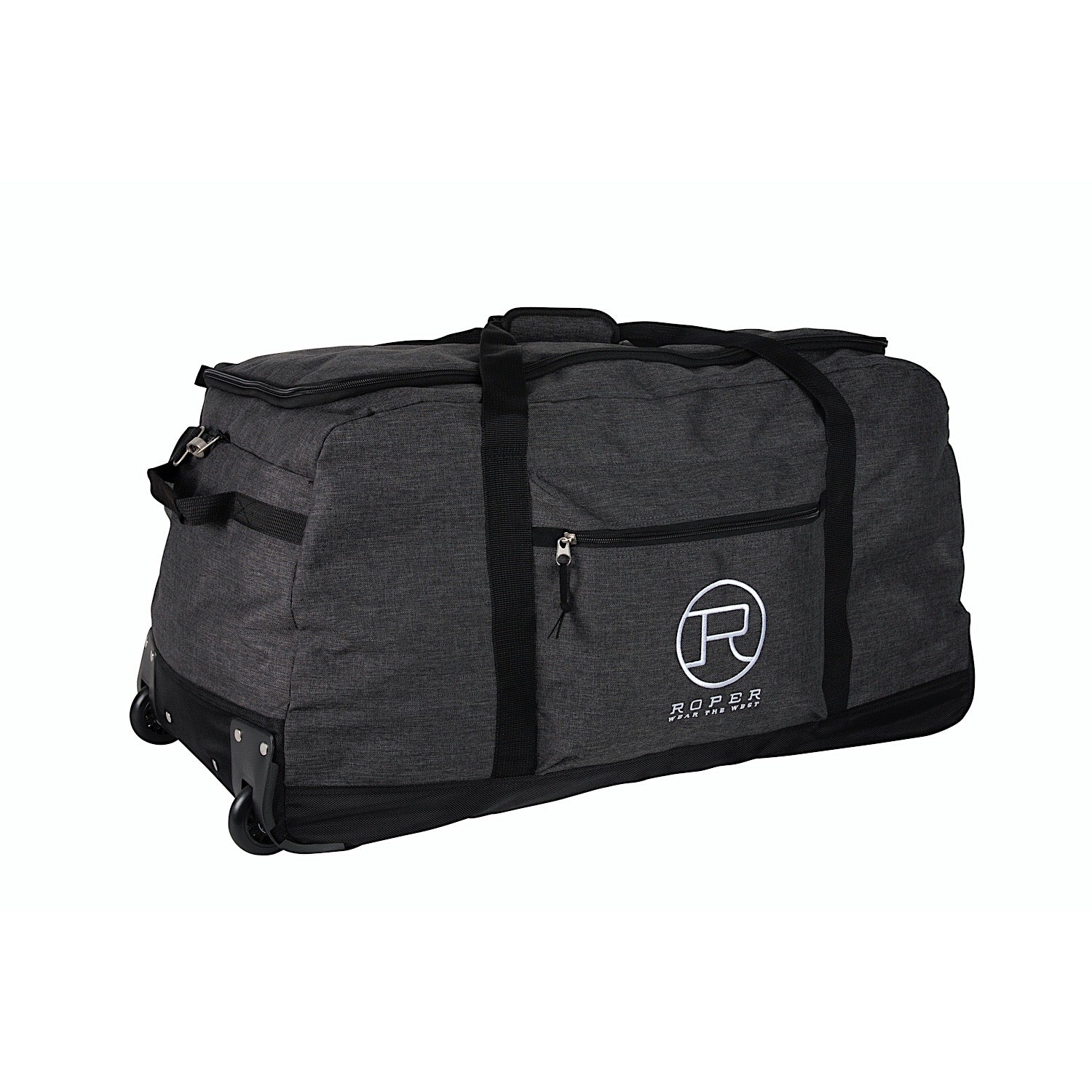 Roper Large Wheeled Travel Bag - Grey - Image 2