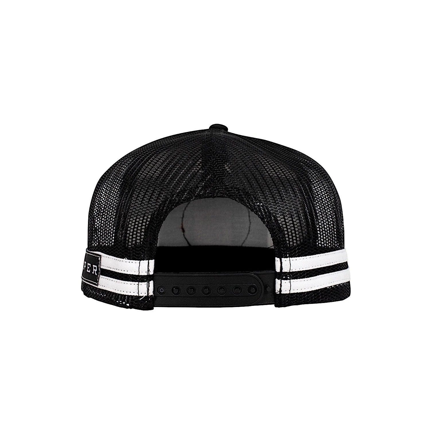 Roper Trucker Cap - Plaid Black - Image 2