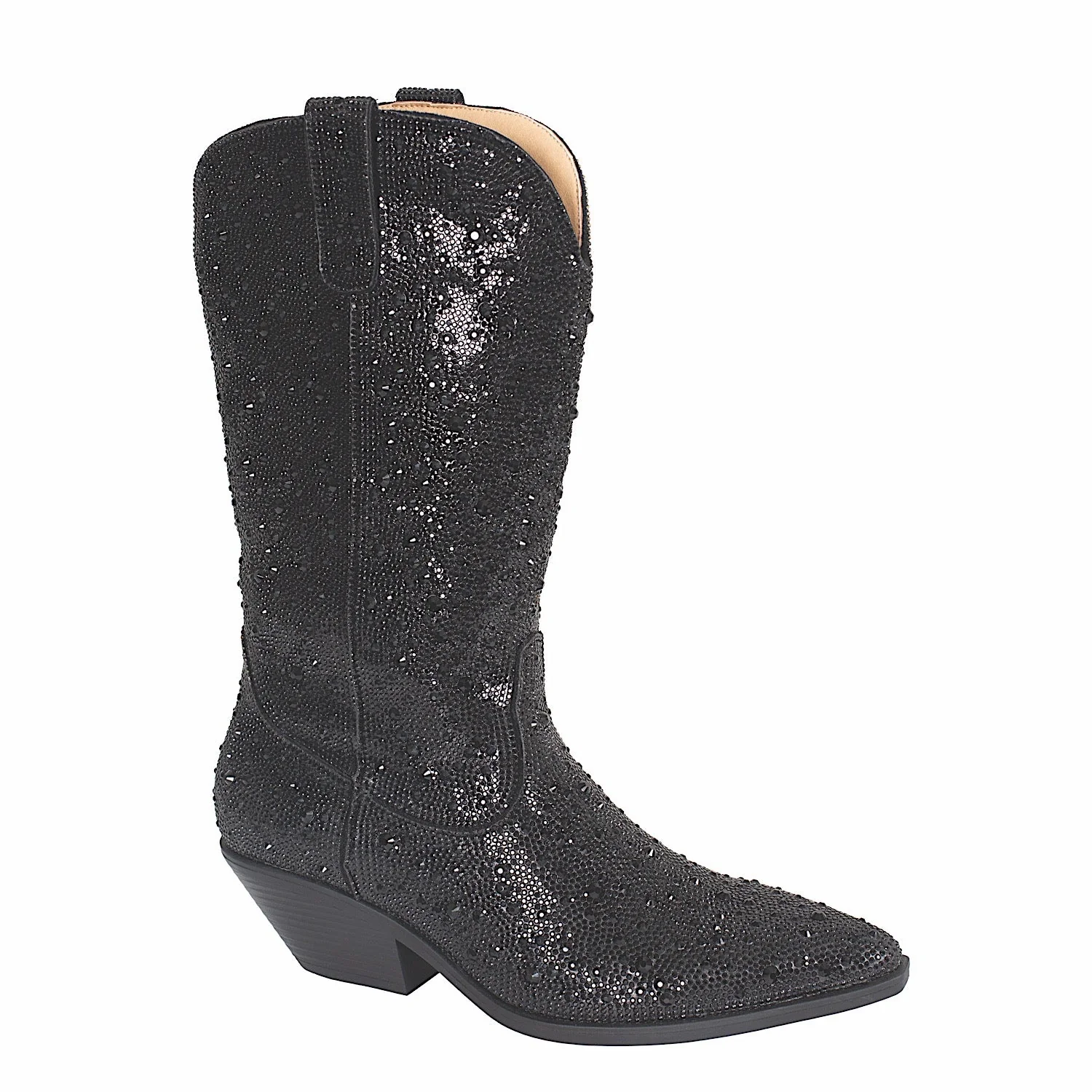 Roper Women's Nettie Western Boot - Crystal Black