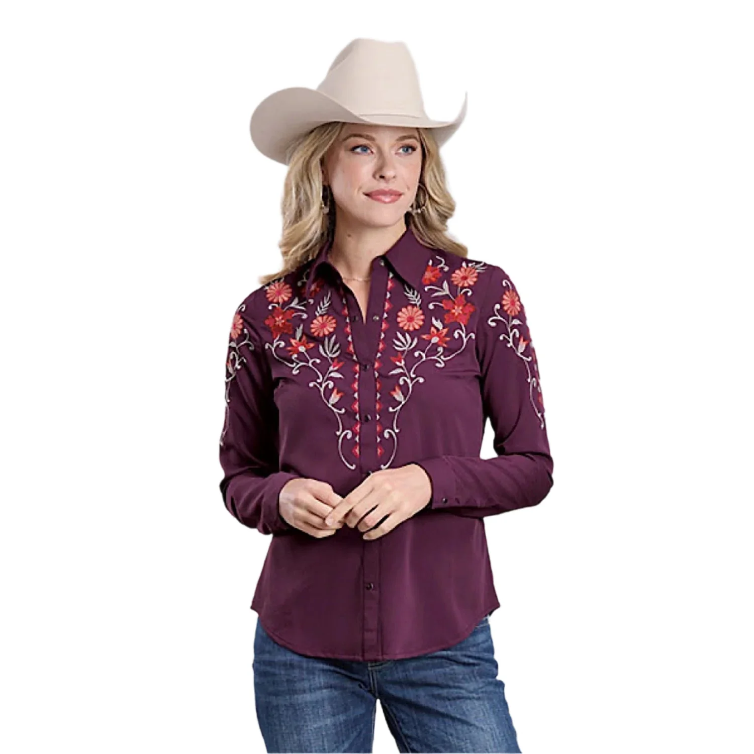 Roper Women's Studio West Collection Shirt - Plum