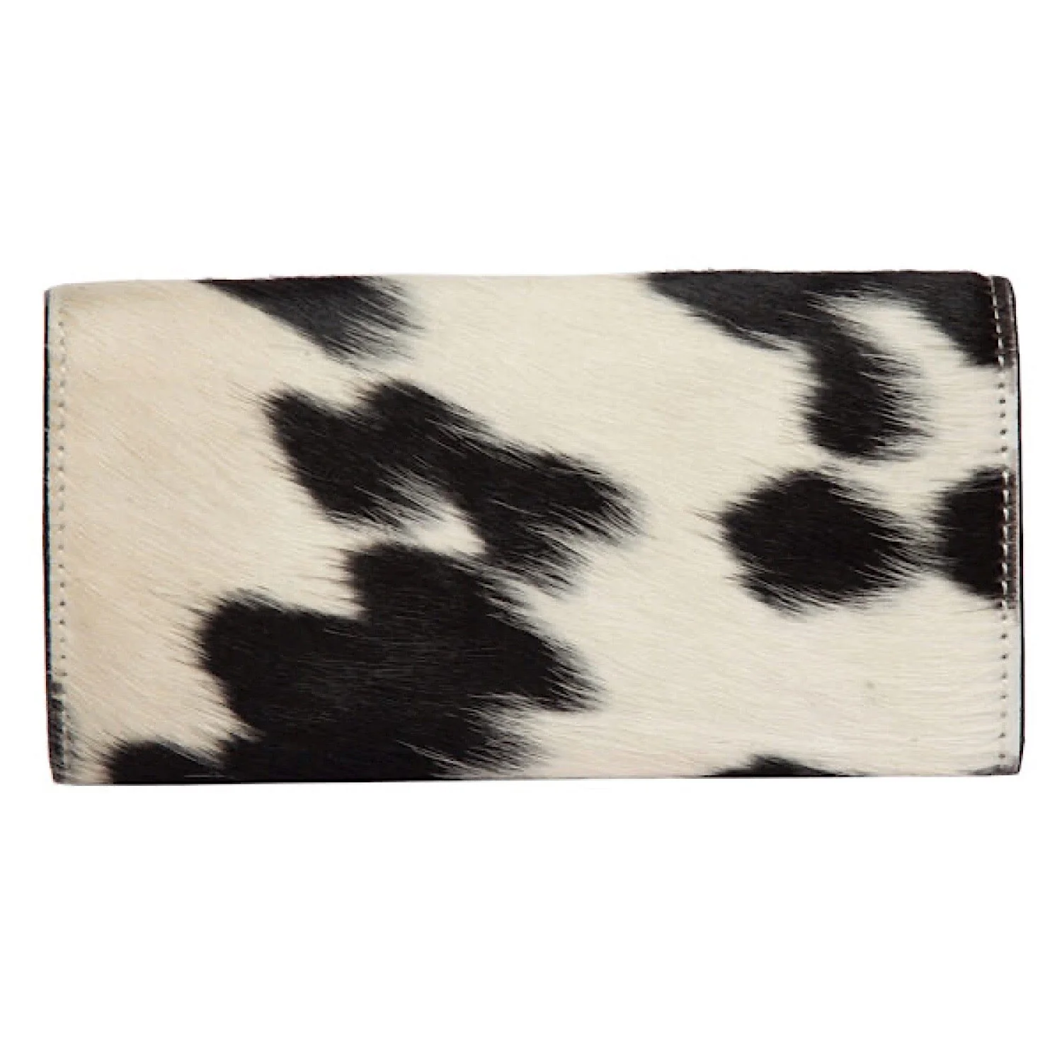 The Design Edge Women's Cowhide Sunflower Tooling Leather Eden Wallet – Black - Image 2