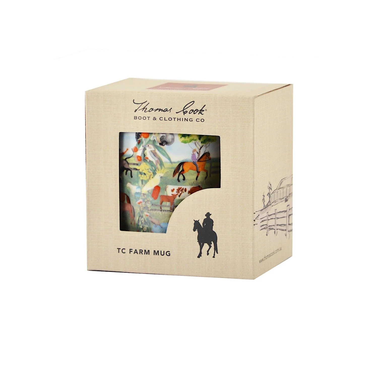 Thomas Cook Farm Friends Mug Farmyard - Image 2