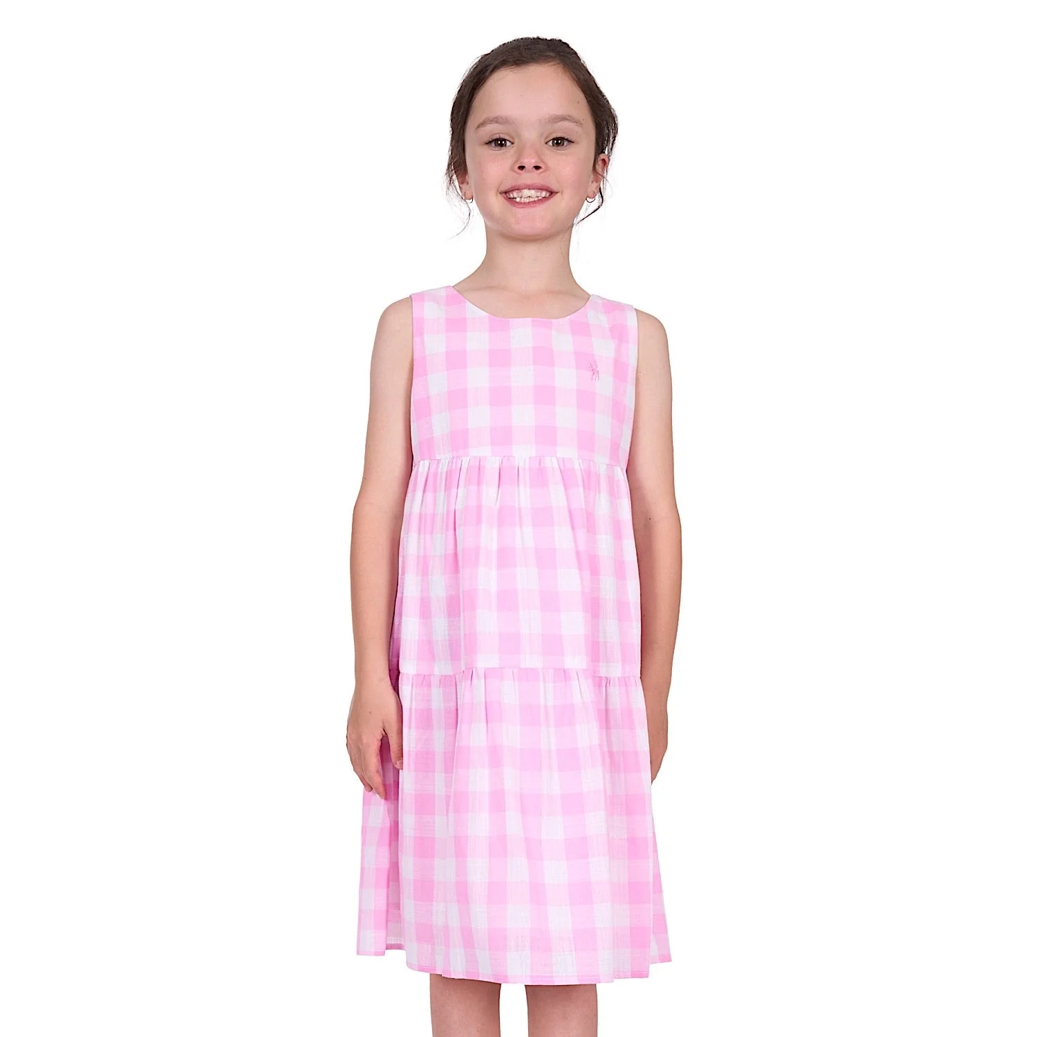 Thomas Cook Girl's Amity Dress - Pink/White