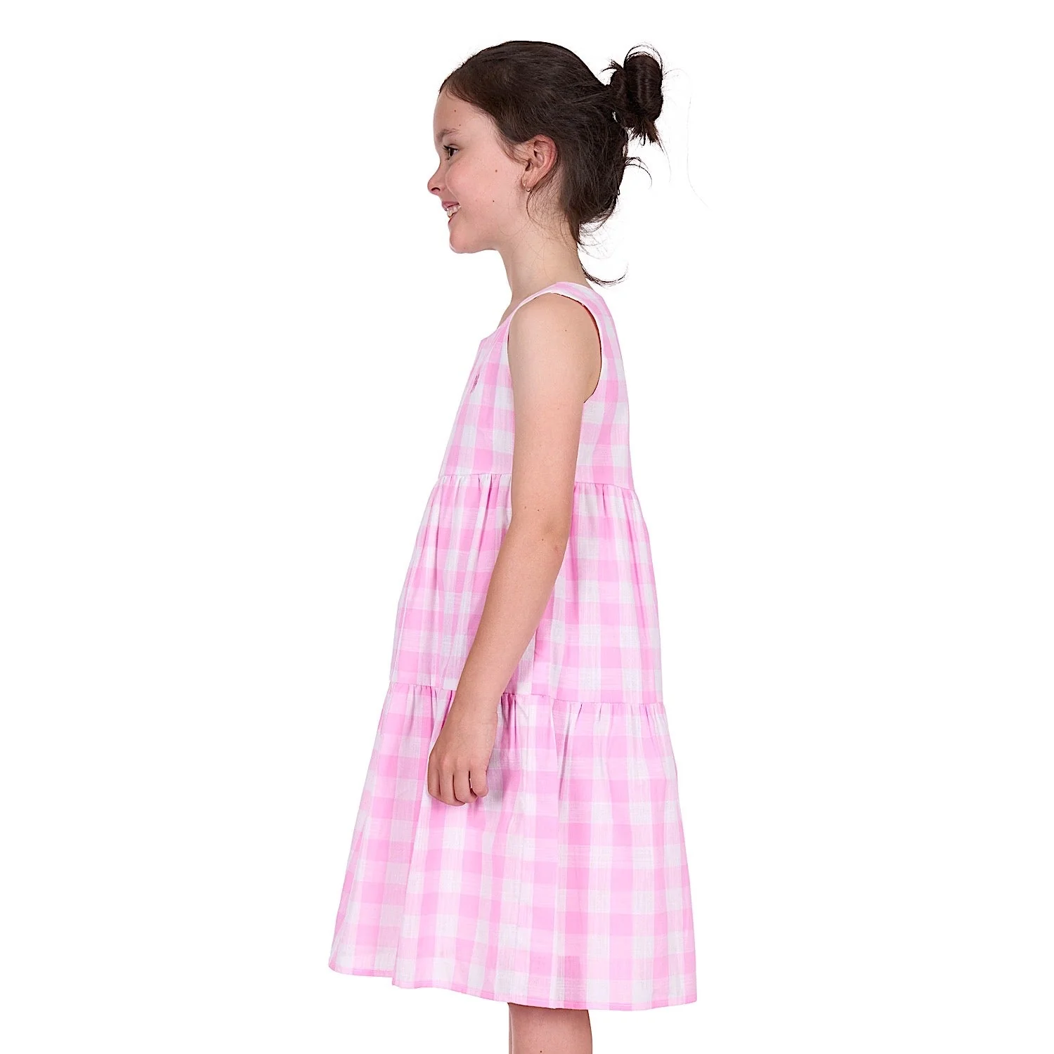 Thomas Cook Girl's Amity Dress - Pink/White - Image 2