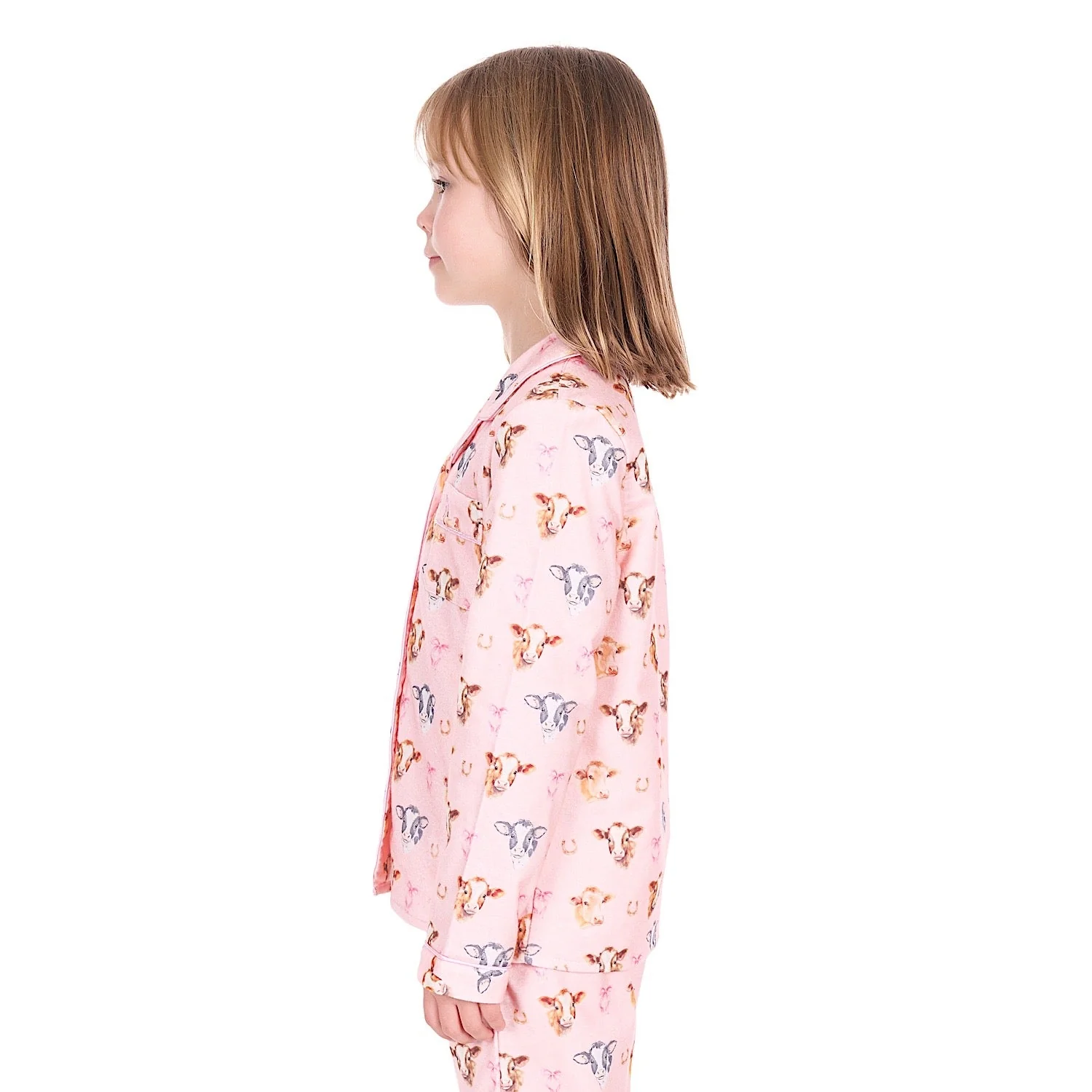 Thomas Cook Girl's Chloe Pyjamas - Pink - Image 2