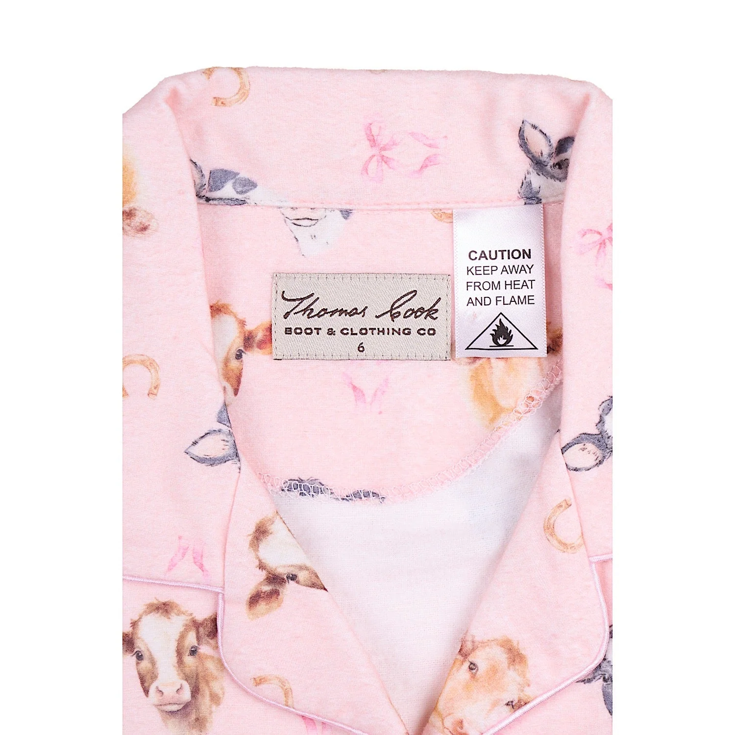 Thomas Cook Girl's Chloe Pyjamas - Pink - Image 4