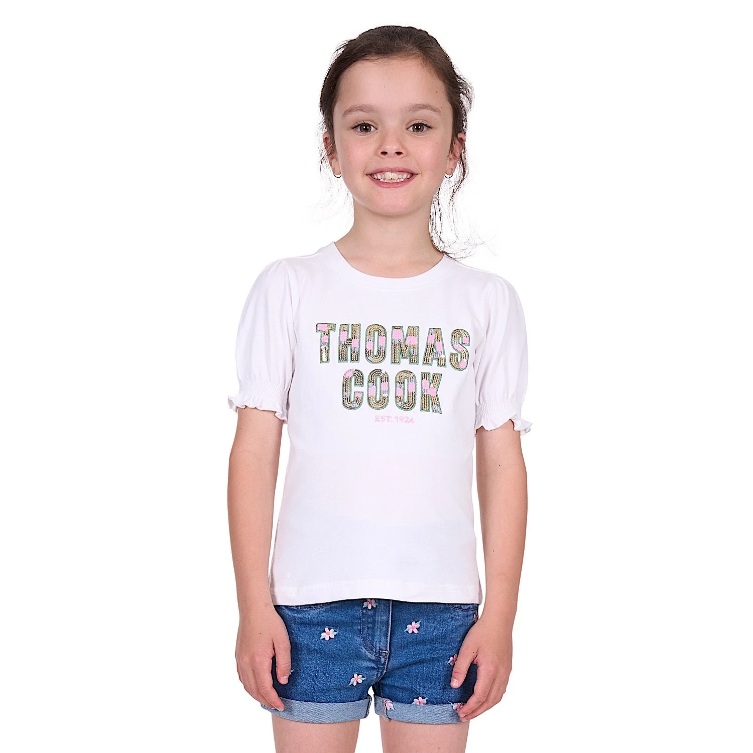 Thomas Cook Girl's Cleo Tee - White