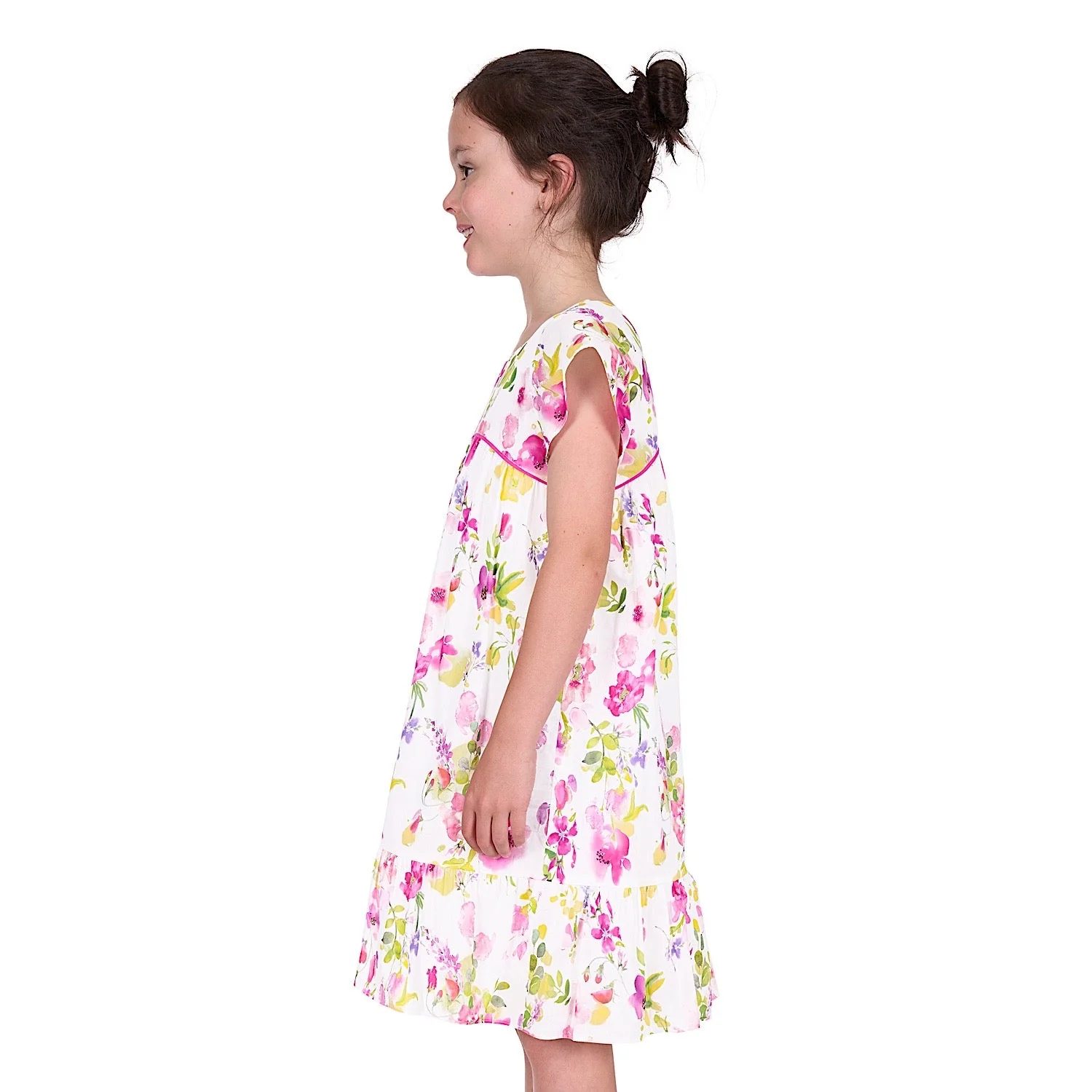 Thomas Cook Girl's Flora Dress - Pink/Multicoloured - Image 2