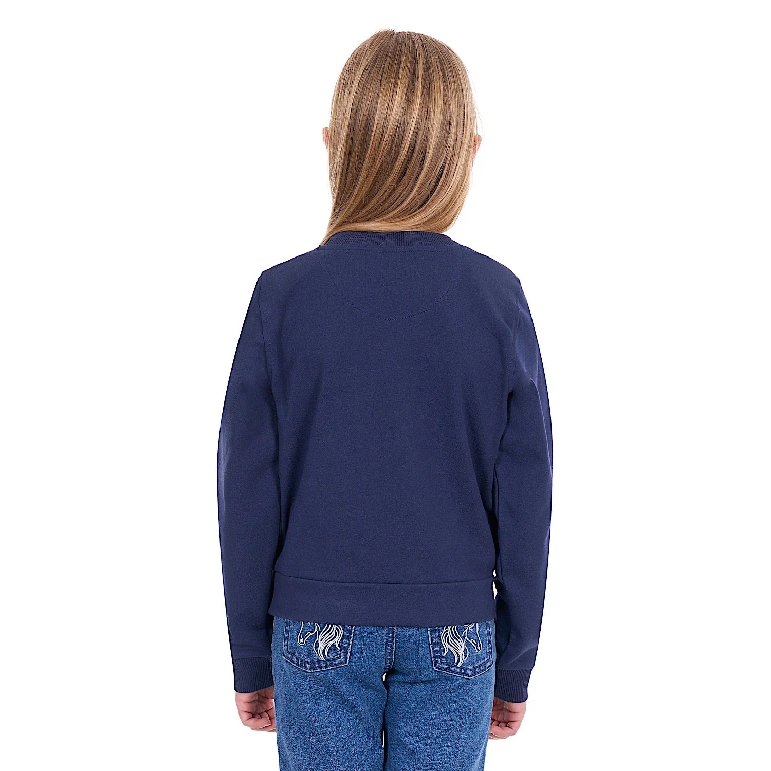Thomas Cook Girl's Mia Crew - Navy - Image 3