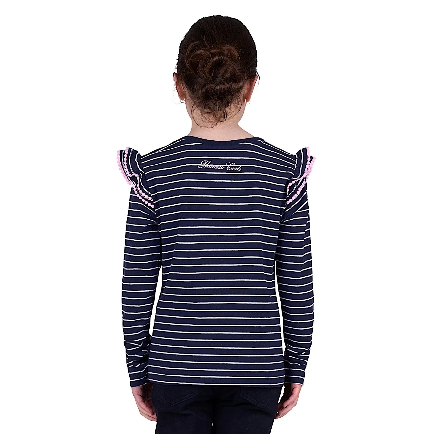 Thomas Cook Girl's Nicole Long Sleeve Tee - Navy - Image 2