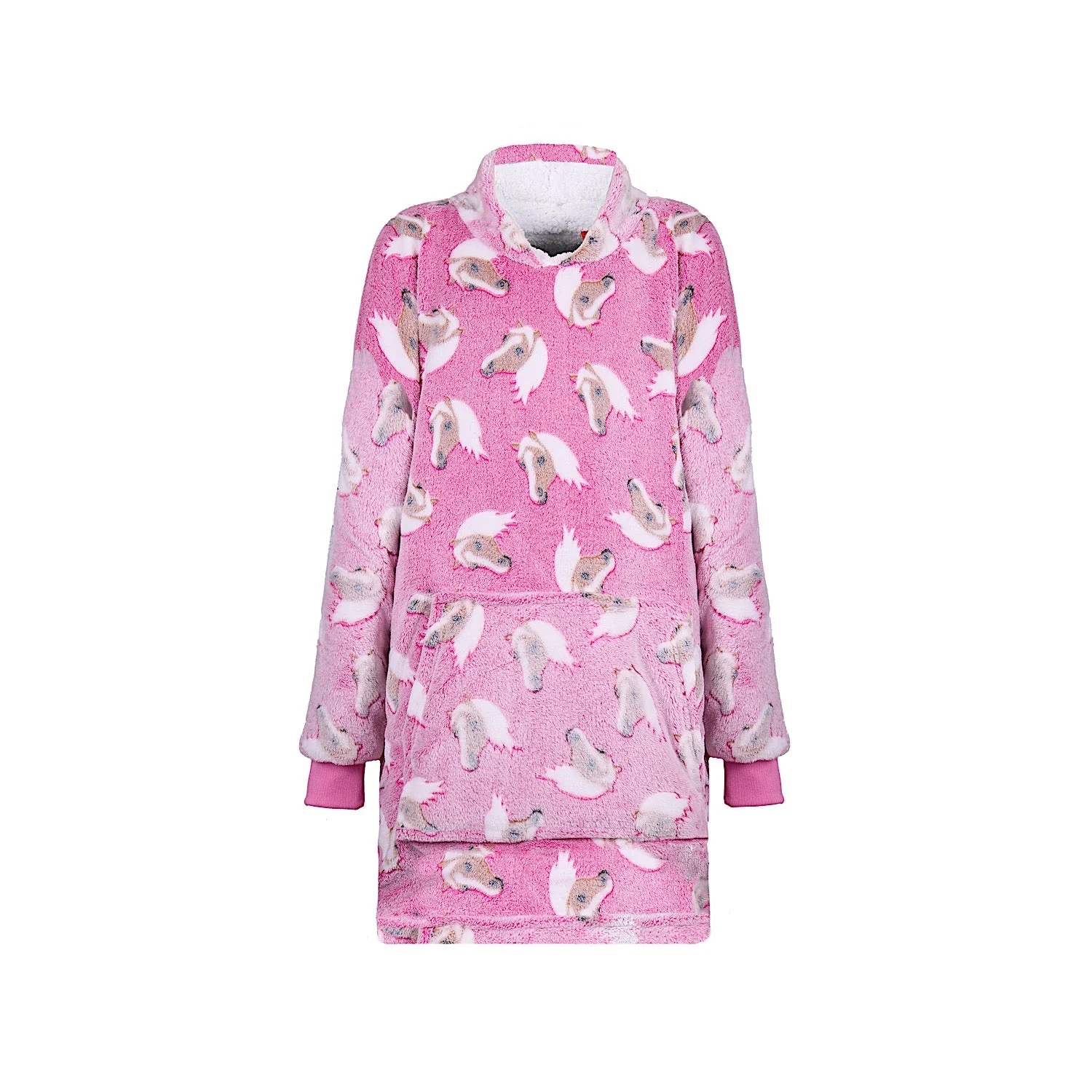 Thomas Cook Kid's Horse Snuggle Hoodie - Pink