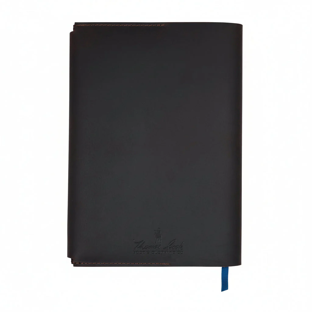 Thomas Cook Leather Notebook - Dark Tan - Image 3