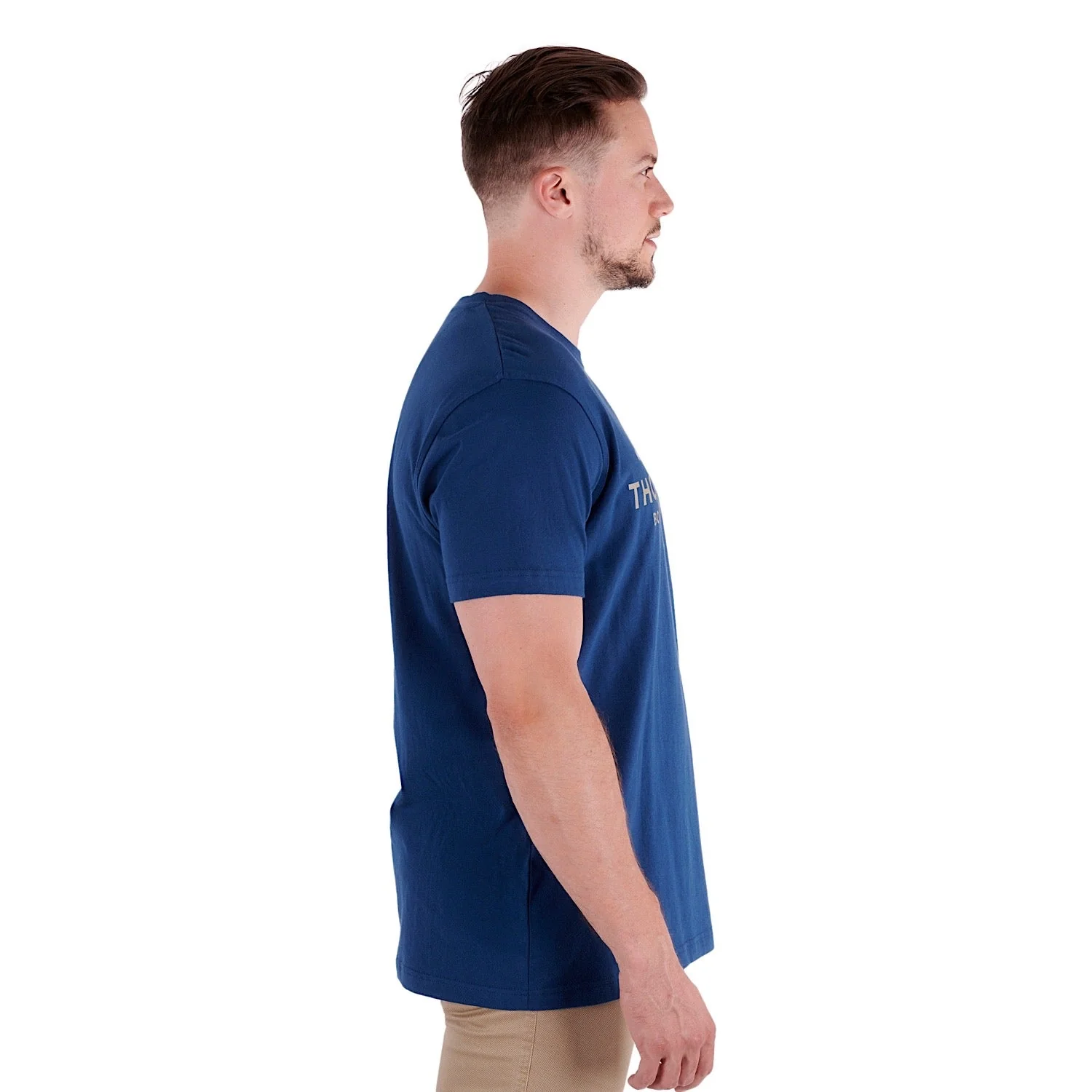 Thomas Cook Mens Baker S/S Tee Petrol - Image 3