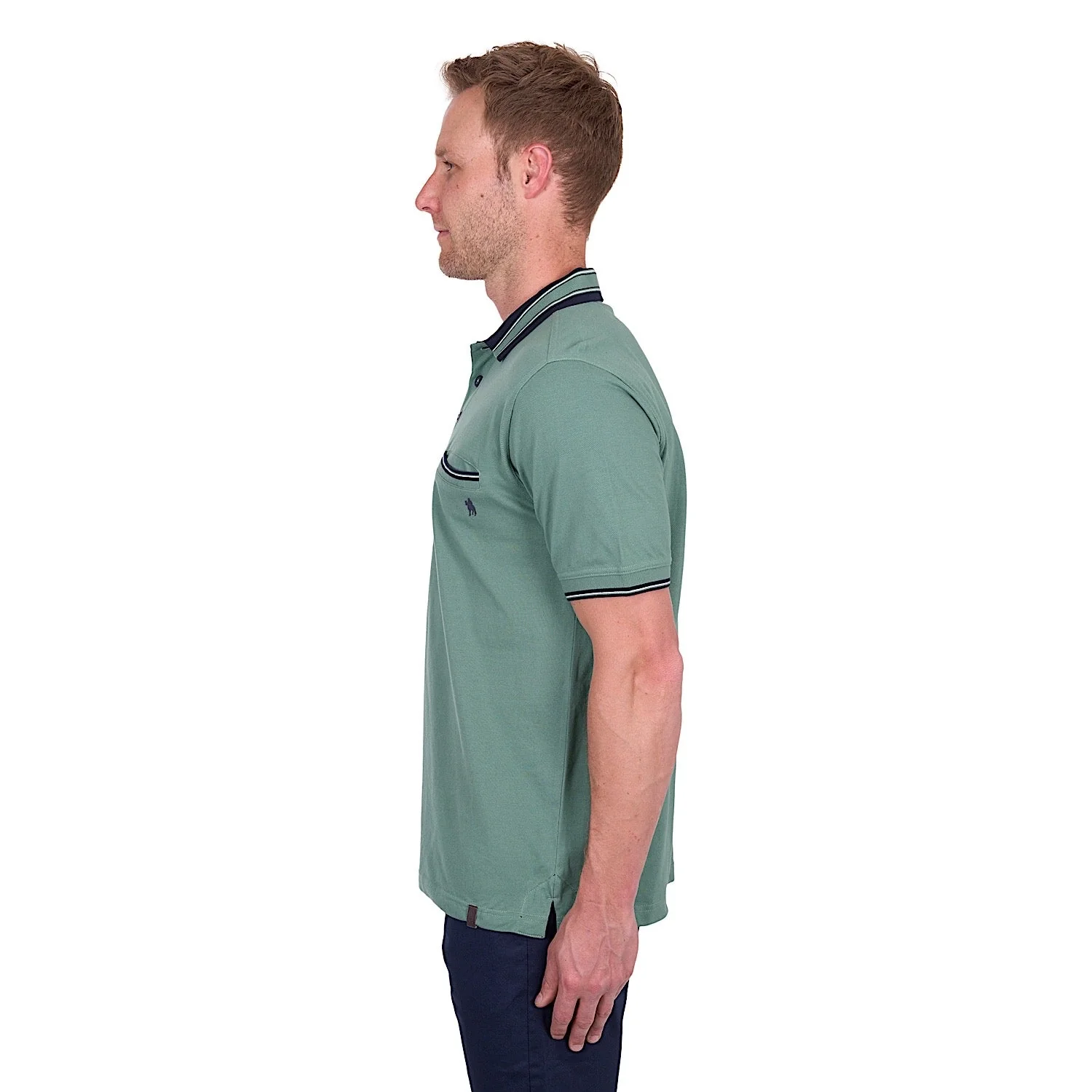 Thomas Cook Men's Ben Tailored Polo - Sage - Image 3
