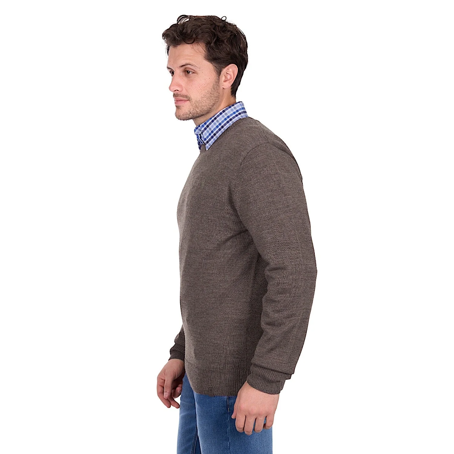 Thomas Cook Men's Blair Crew Jumper - Tan Marle - Image 2