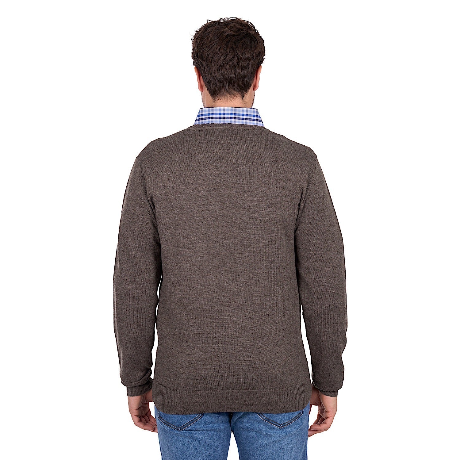 Thomas Cook Men's Blair Crew Jumper - Tan Marle - Image 3