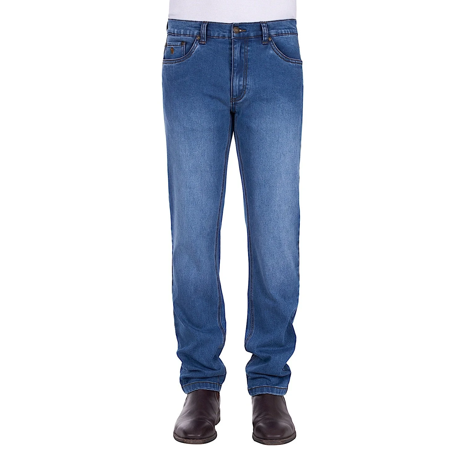 Thomas Cook Men's Brad Thermal Jean 32L - Light Wash