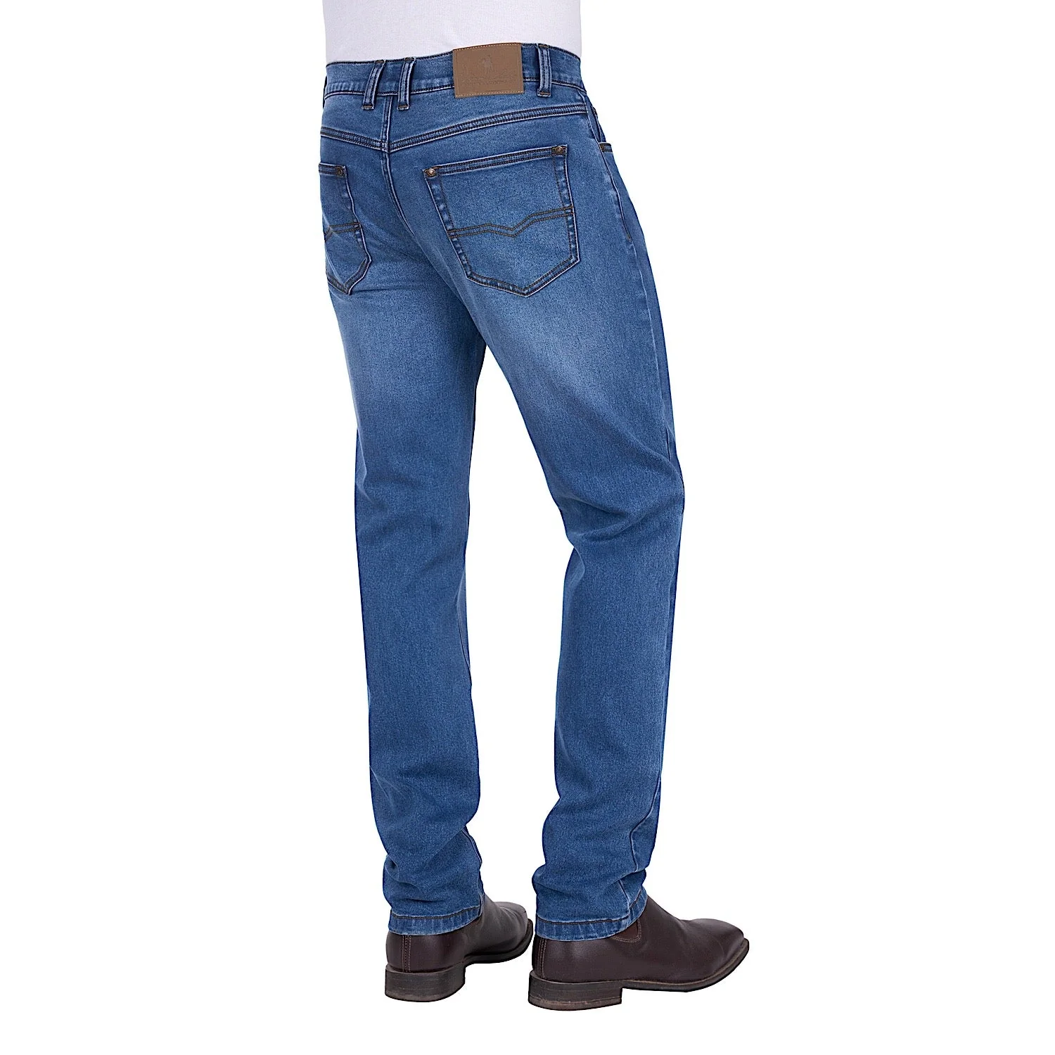 Thomas Cook Men's Brad Thermal Jean 32L - Light Wash - Image 3