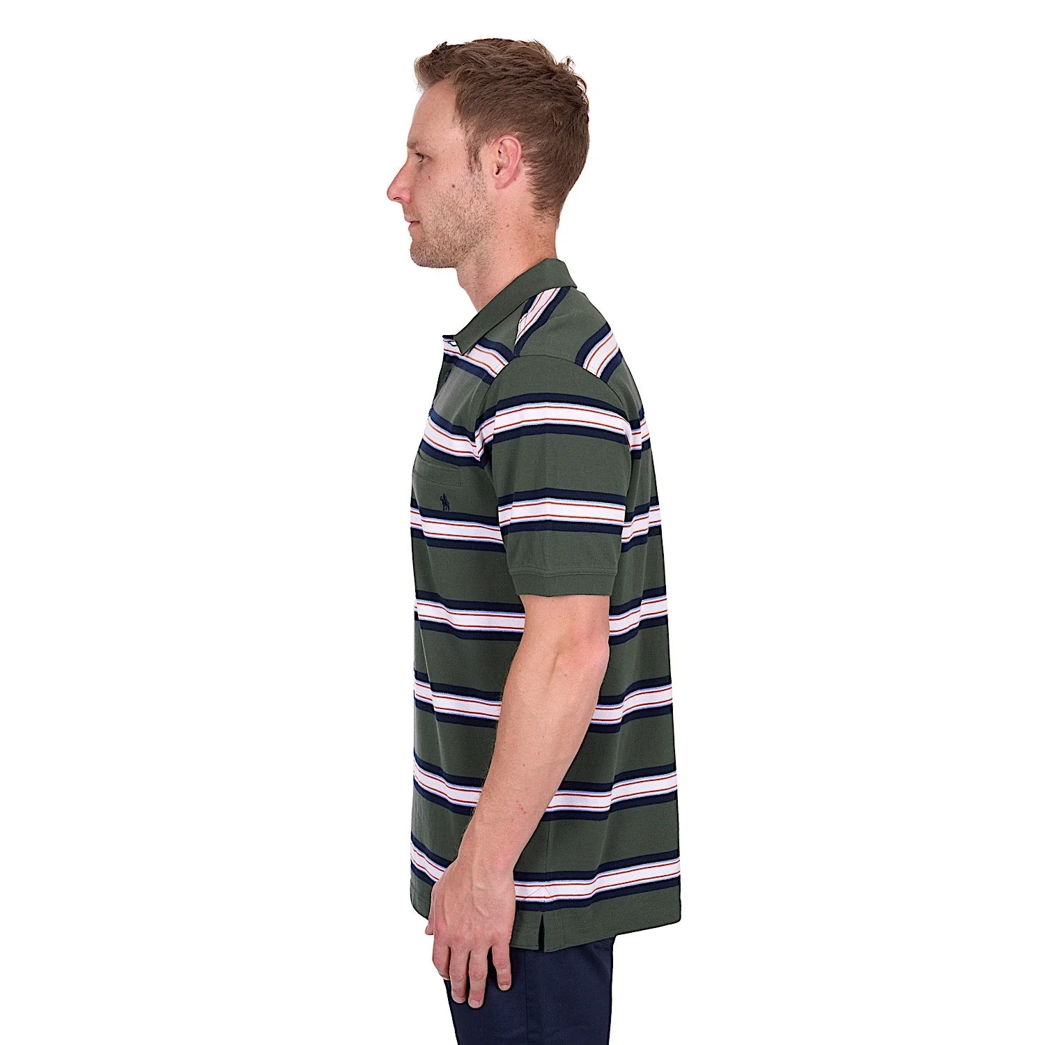 Thomas Cook Men's Chad Polo - Navy/Green - Image 3