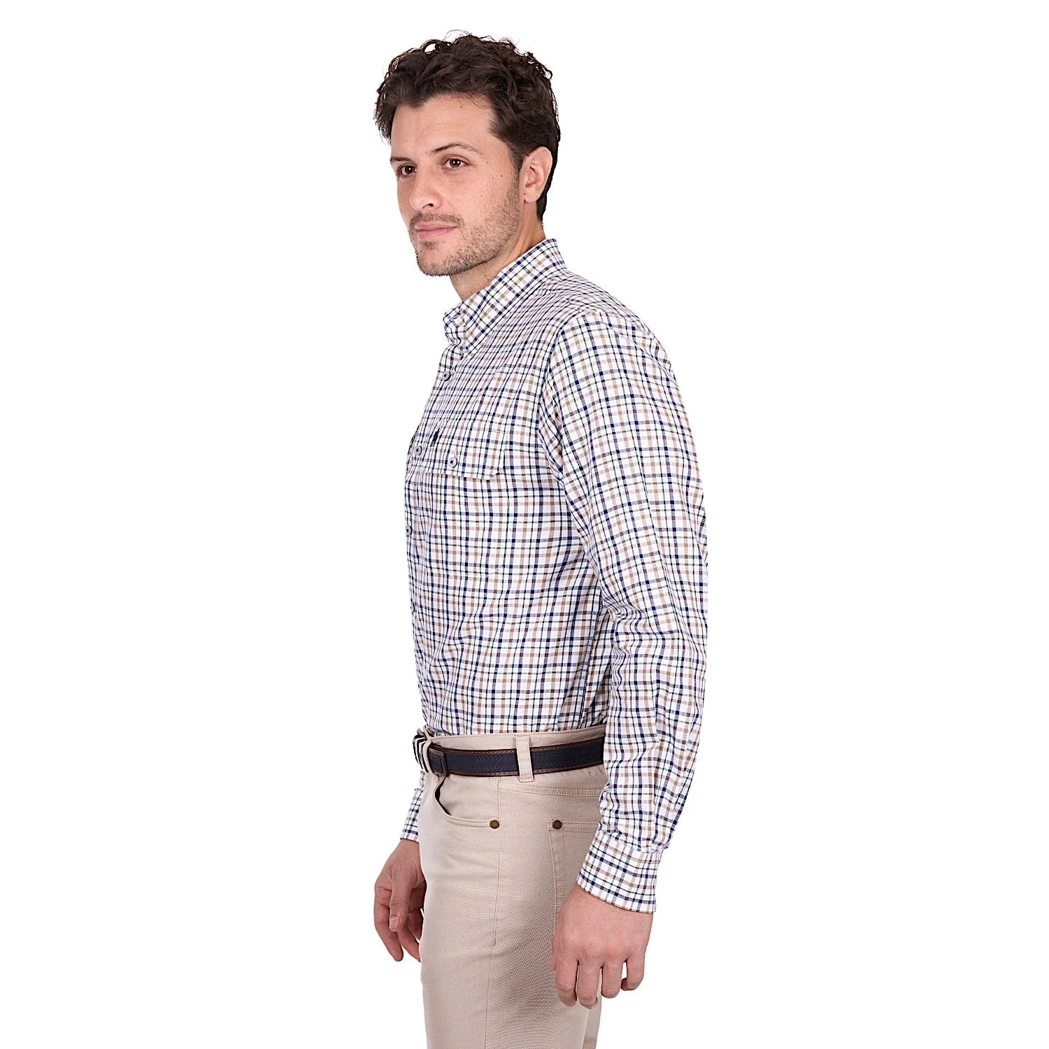 Thomas Cook Men's Chad Shirt - Navy / Green - Image 3