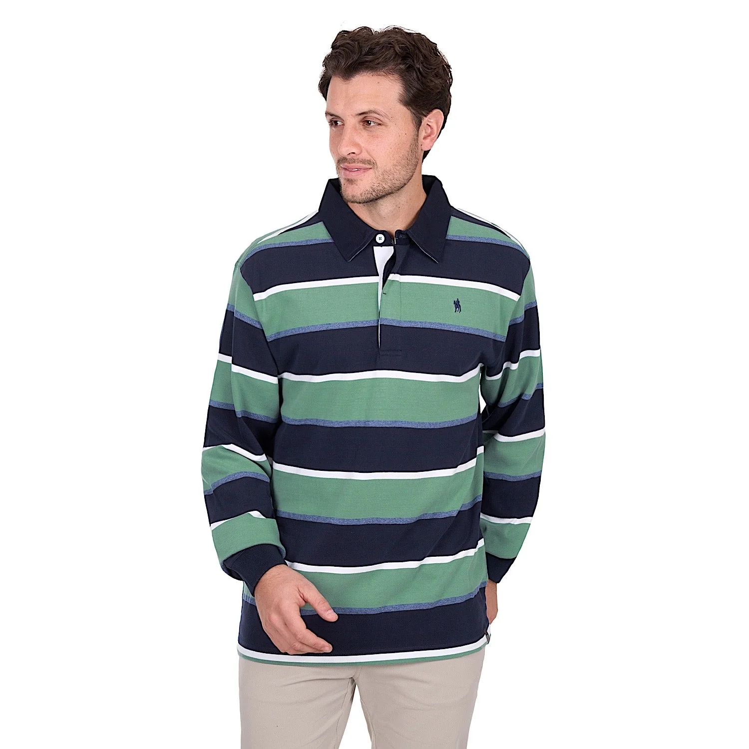Thomas Cook Men's Douglas Rugby - Navy / Sage