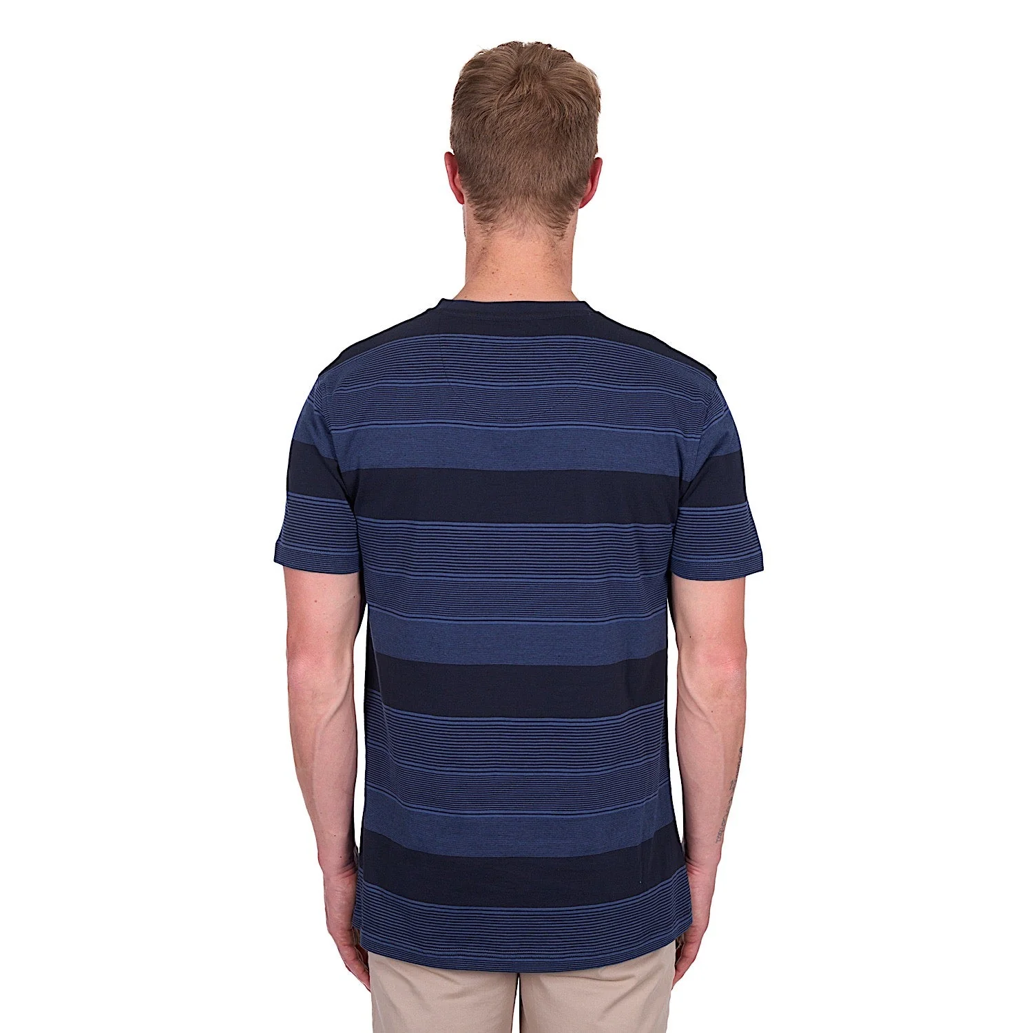 Thomas Cook Men's Edward Tee - Navy/Blue Ocean - Image 4