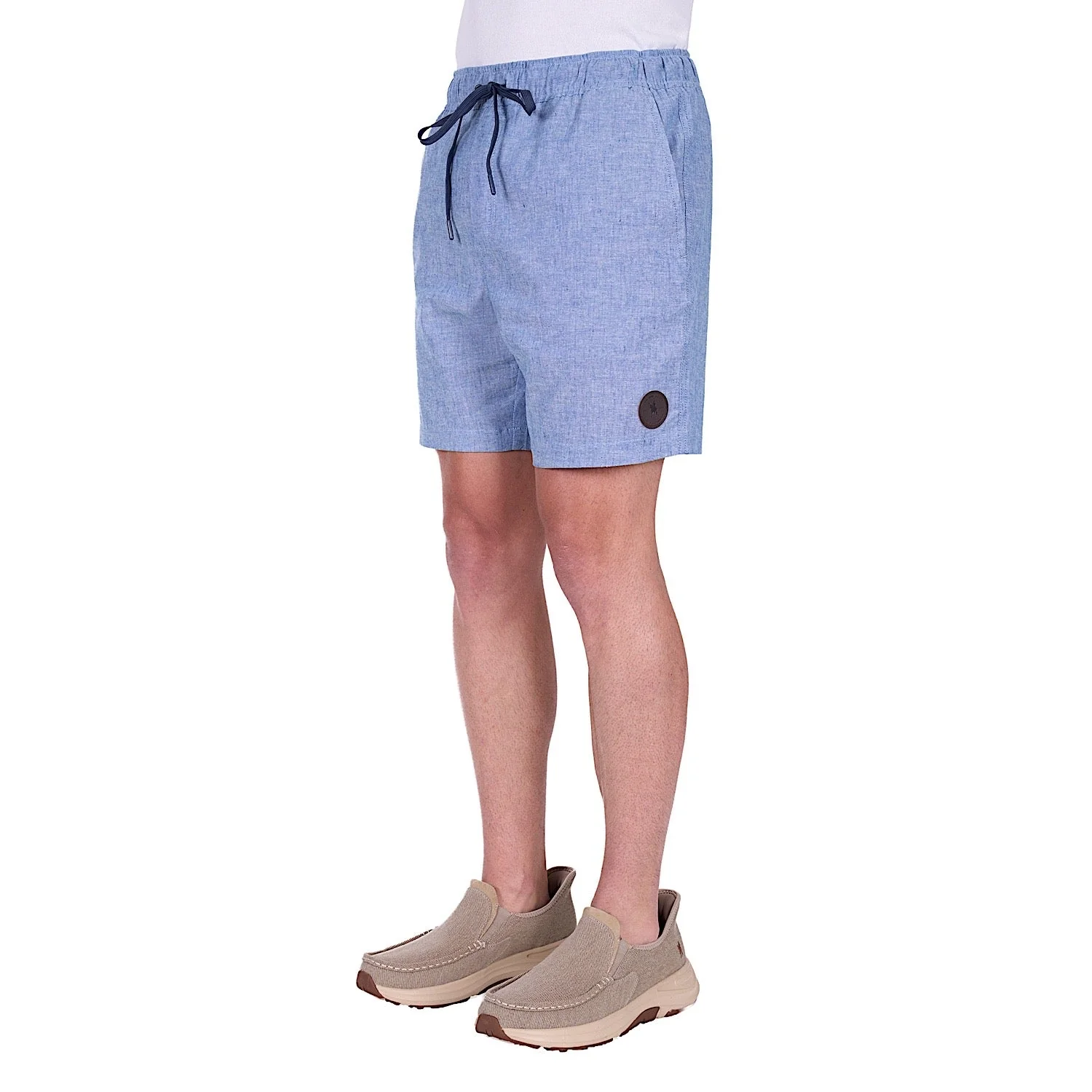 Thomas Cook Men's Felix Linen Short - Chambray - Image 2