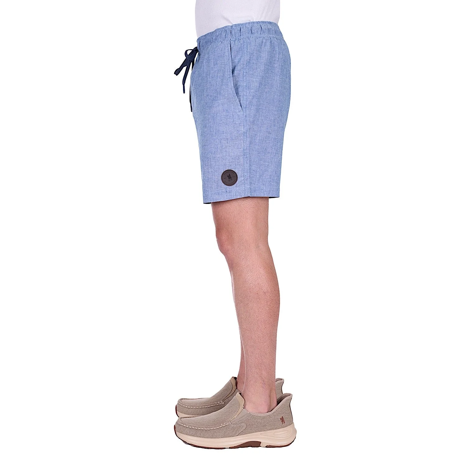 Thomas Cook Men's Felix Linen Short - Chambray - Image 3