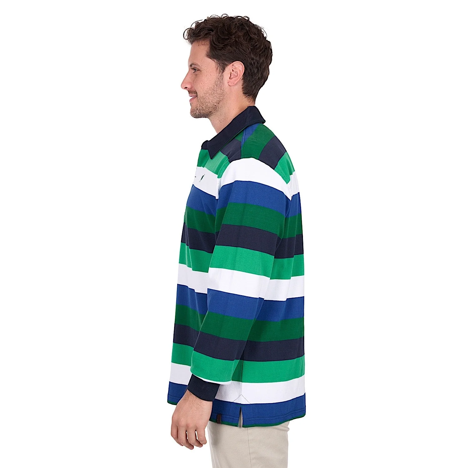 Thomas Cook Men's Gary Rugby - Blue / Green - Image 2
