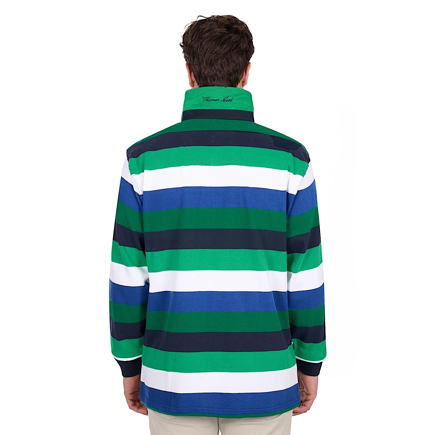 Thomas Cook Men's Gary Rugby - Blue / Green - Image 3