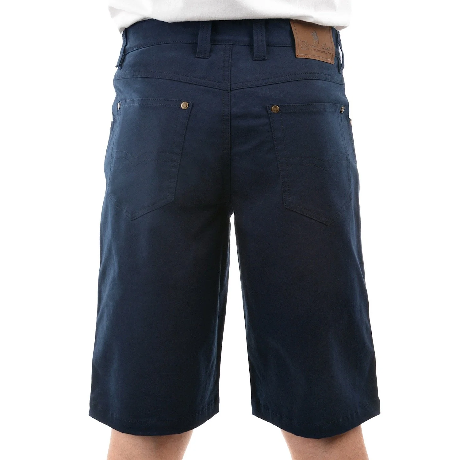 Thomas Cook Men's Jake Comfort Waist Shorts Dark Navy - Image 3