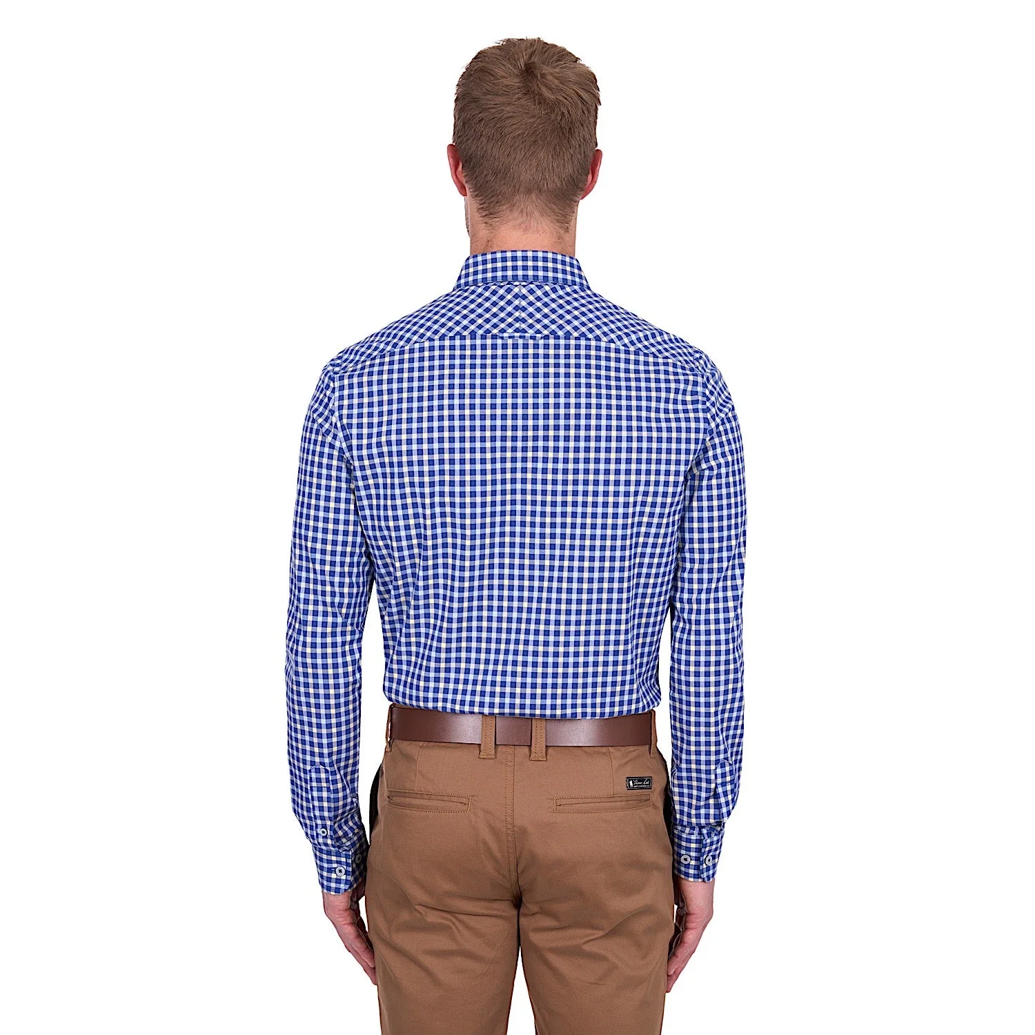 Thomas Cook Men's James Tailored Shirt - Royal/Yellow - Image 4