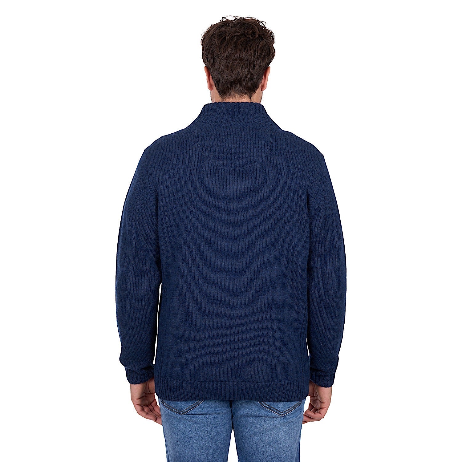 Thomas Cook Men's Jesse 1/4 Zip Jumper - Blue Marle - Image 3