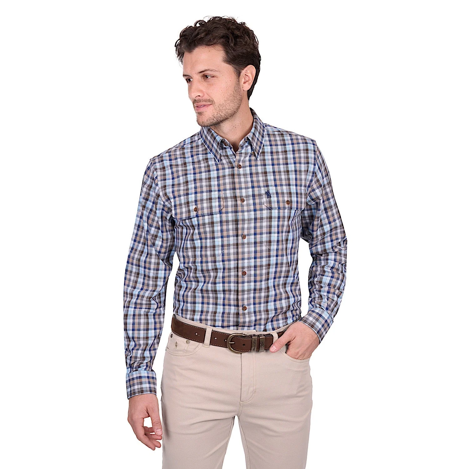 Thomas Cook Men's Jonathan Shirt - Blue / Multi