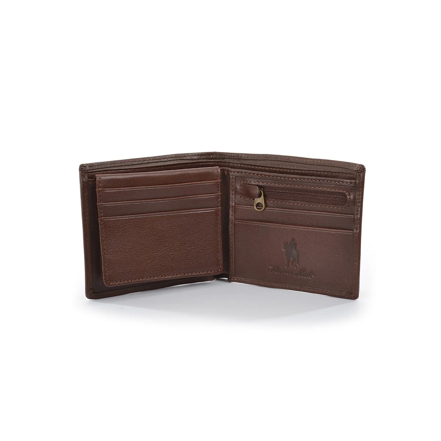 Thomas Cook Men's Leather Edged Wallet - Light Brown - Image 2