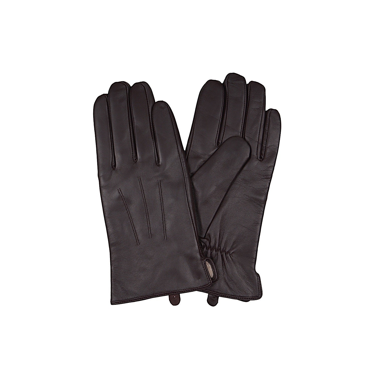 Thomas Cook Men's Leather Gloves - Chocolate