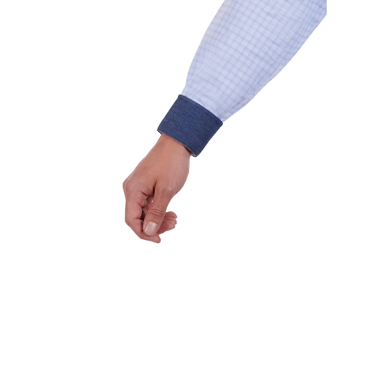Thomas Cook Mens Lewis L/S Shirt White/Blue - Image 4