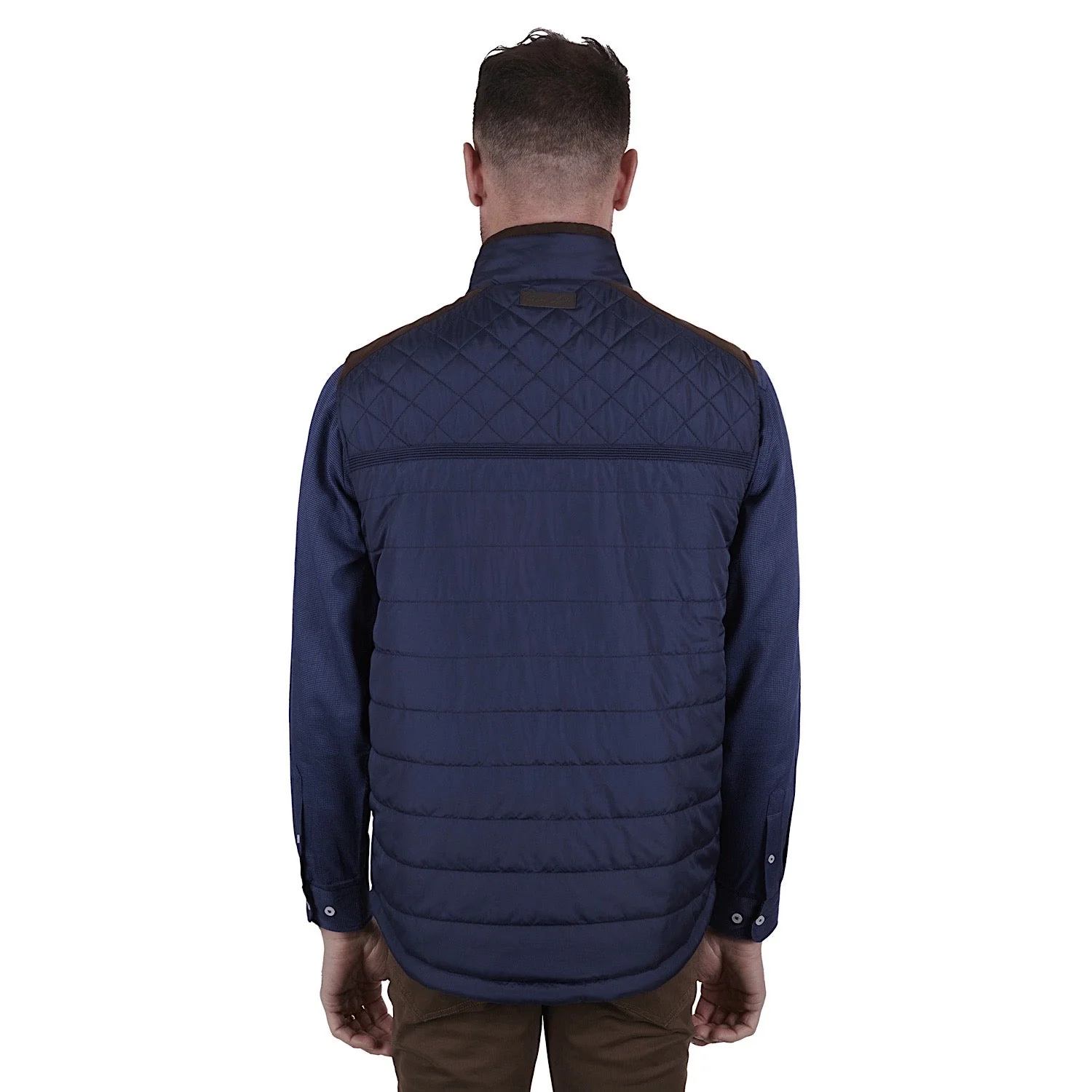 Thomas Cook Men's Lucknow Reversible Vest - Navy - Image 2